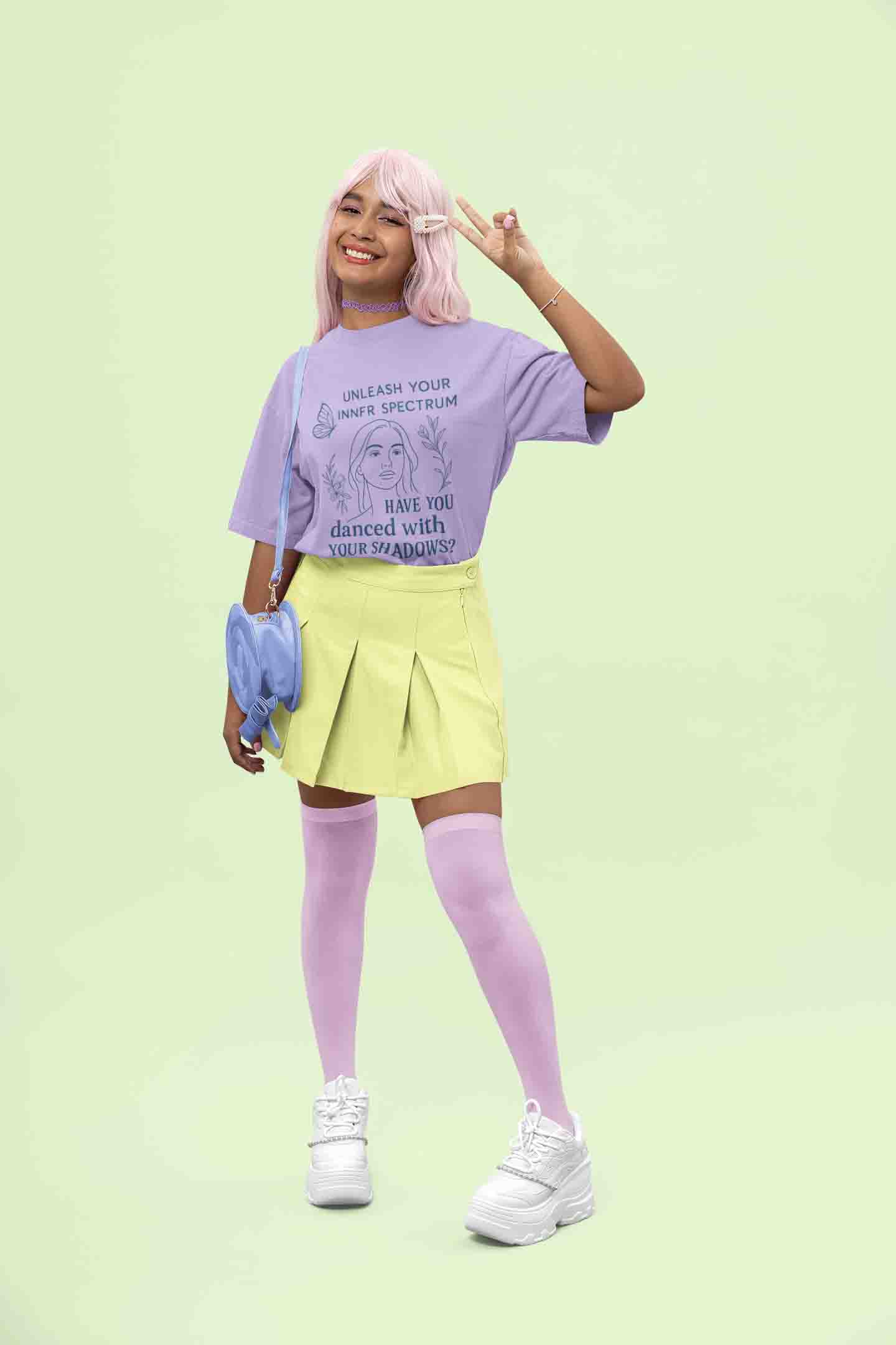 Unleash Your Inner Spectrum - Women Oversized Tee