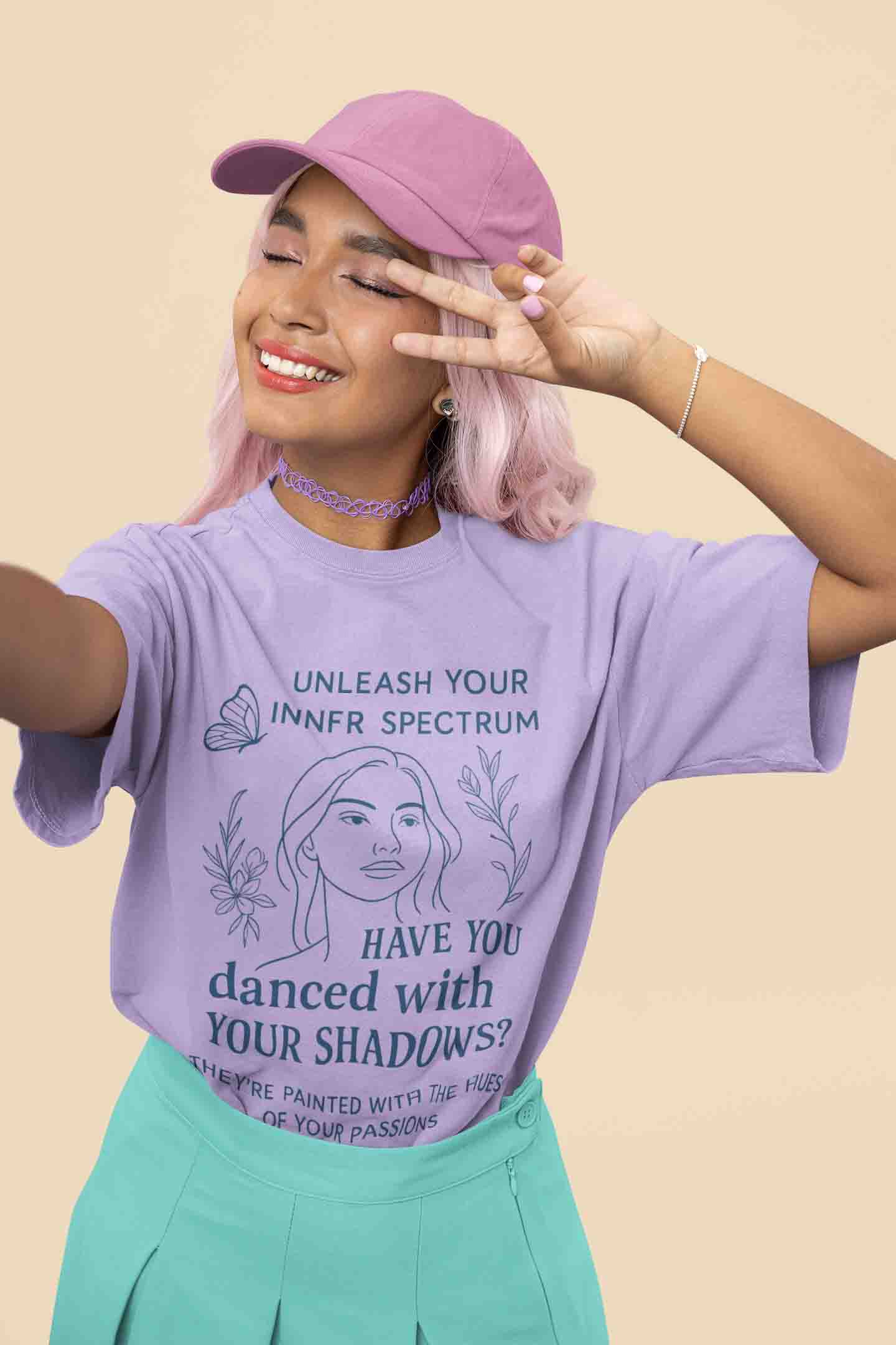 Unleash Your Inner Spectrum - Women Oversized Tee