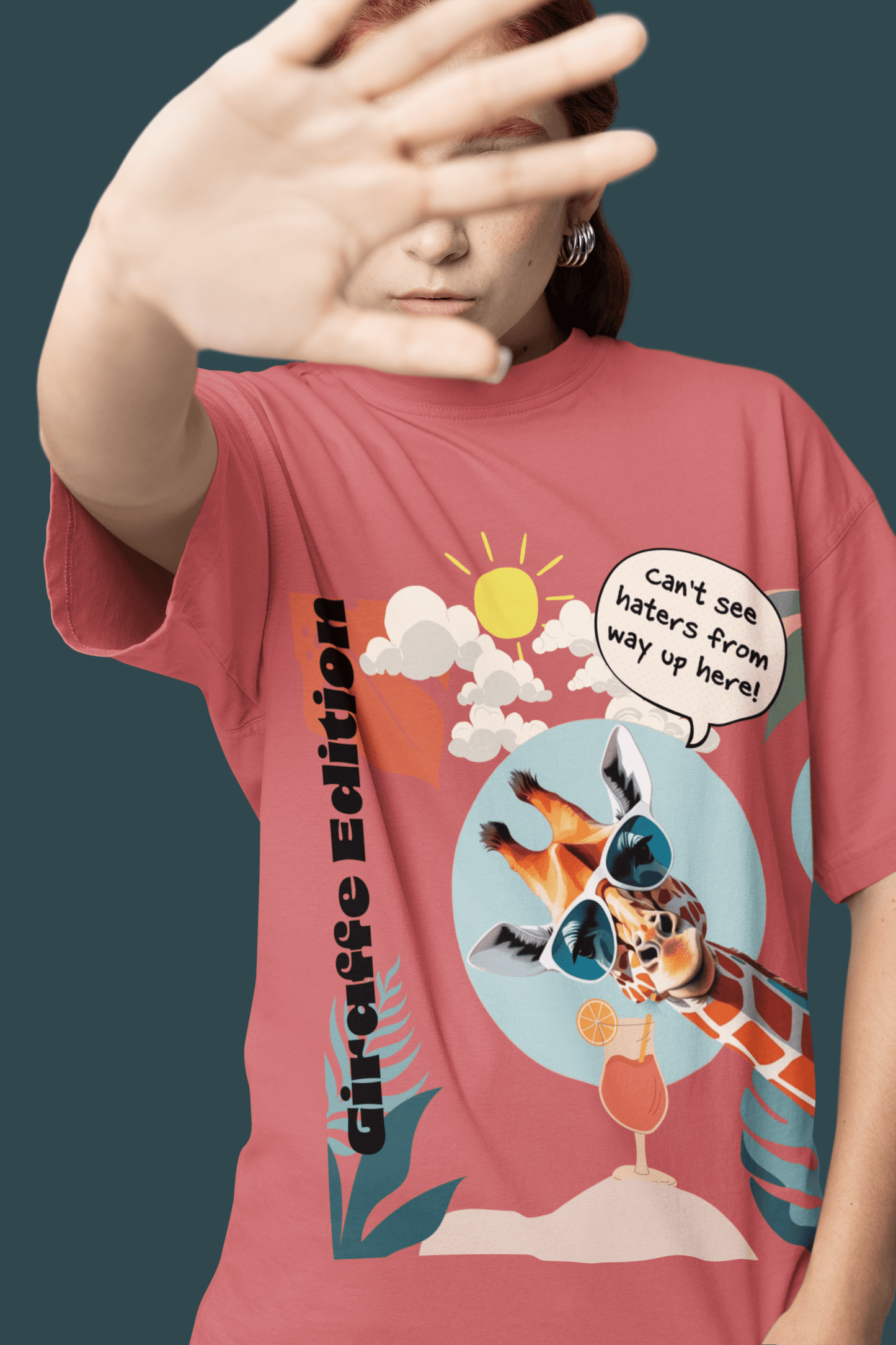 Giraffe Edition Oversized T-Shirt | The OddBall Wagon