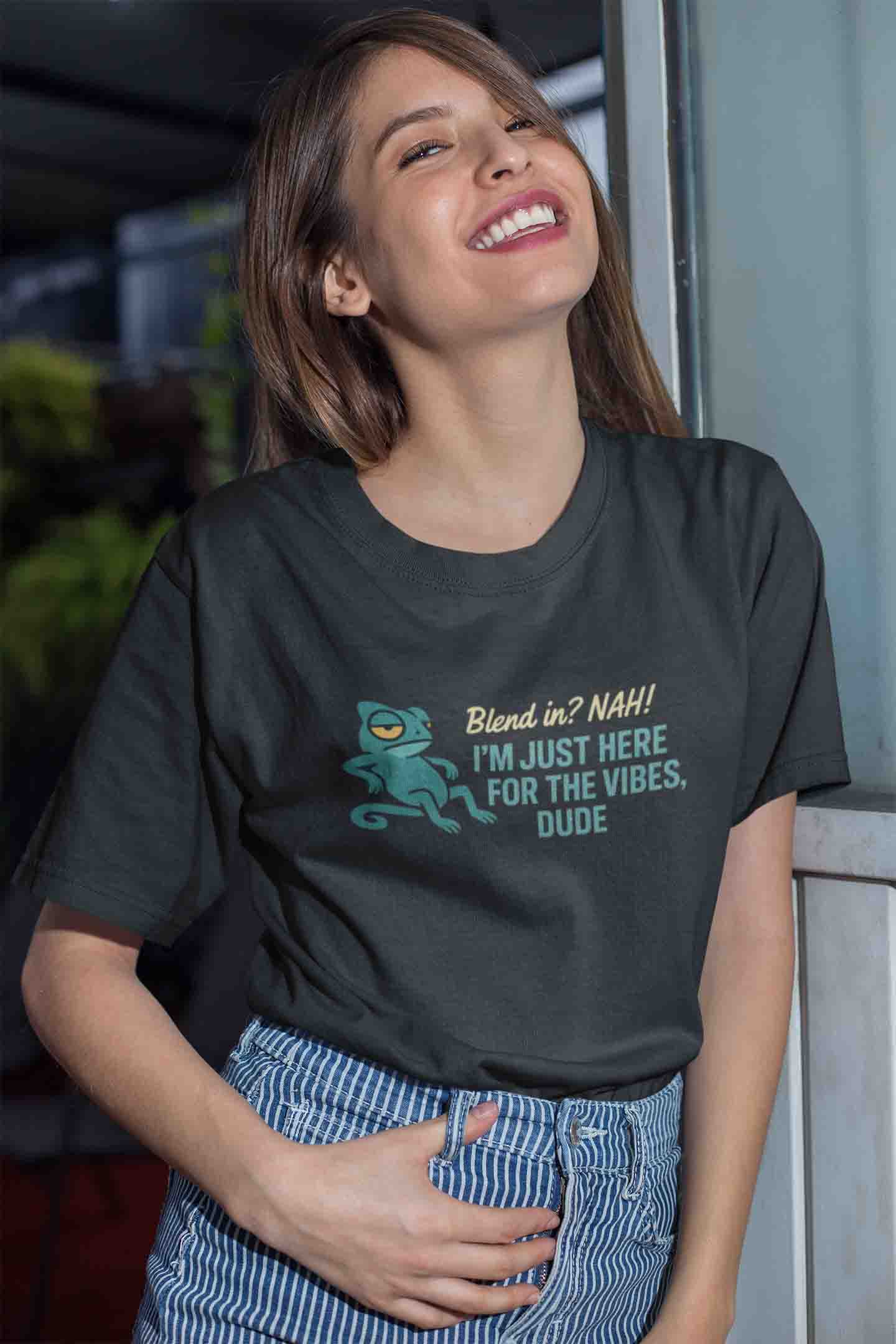 Blend In? Still? Women Oversized Tee