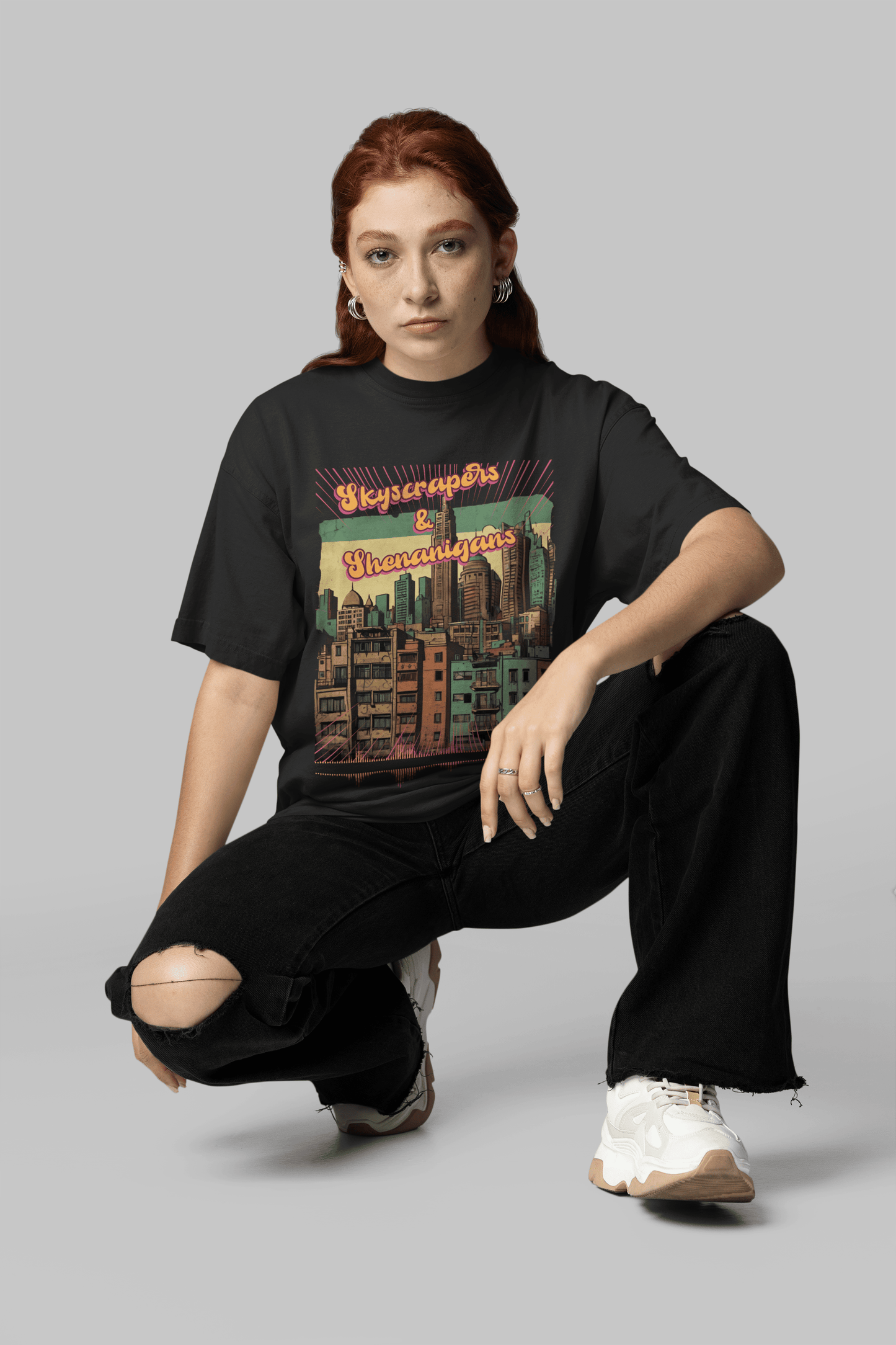 Urban Adventures Oversized T-Shirt | The OddBall Wagon