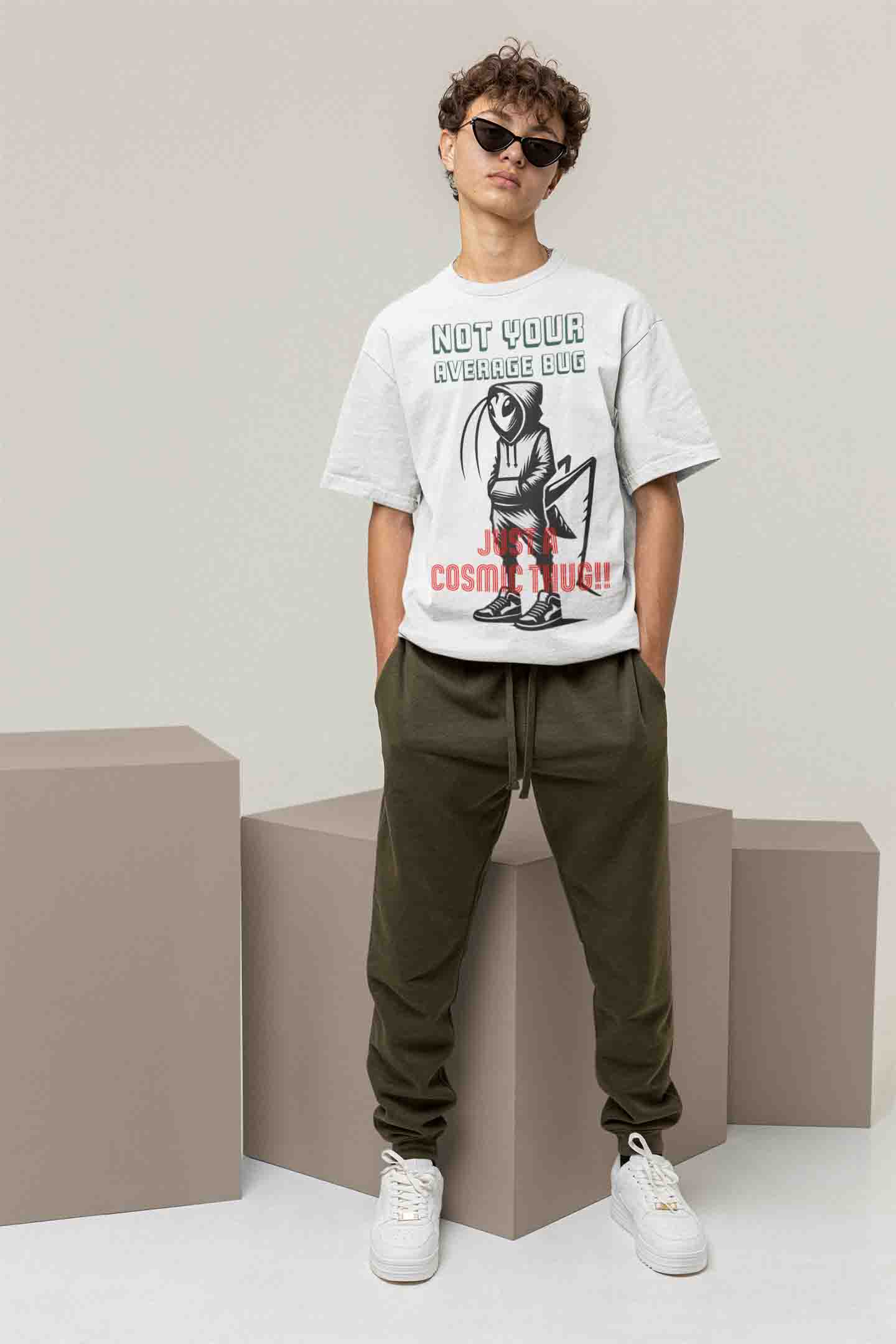 Not Your Average Bug-Men Oversized Tee