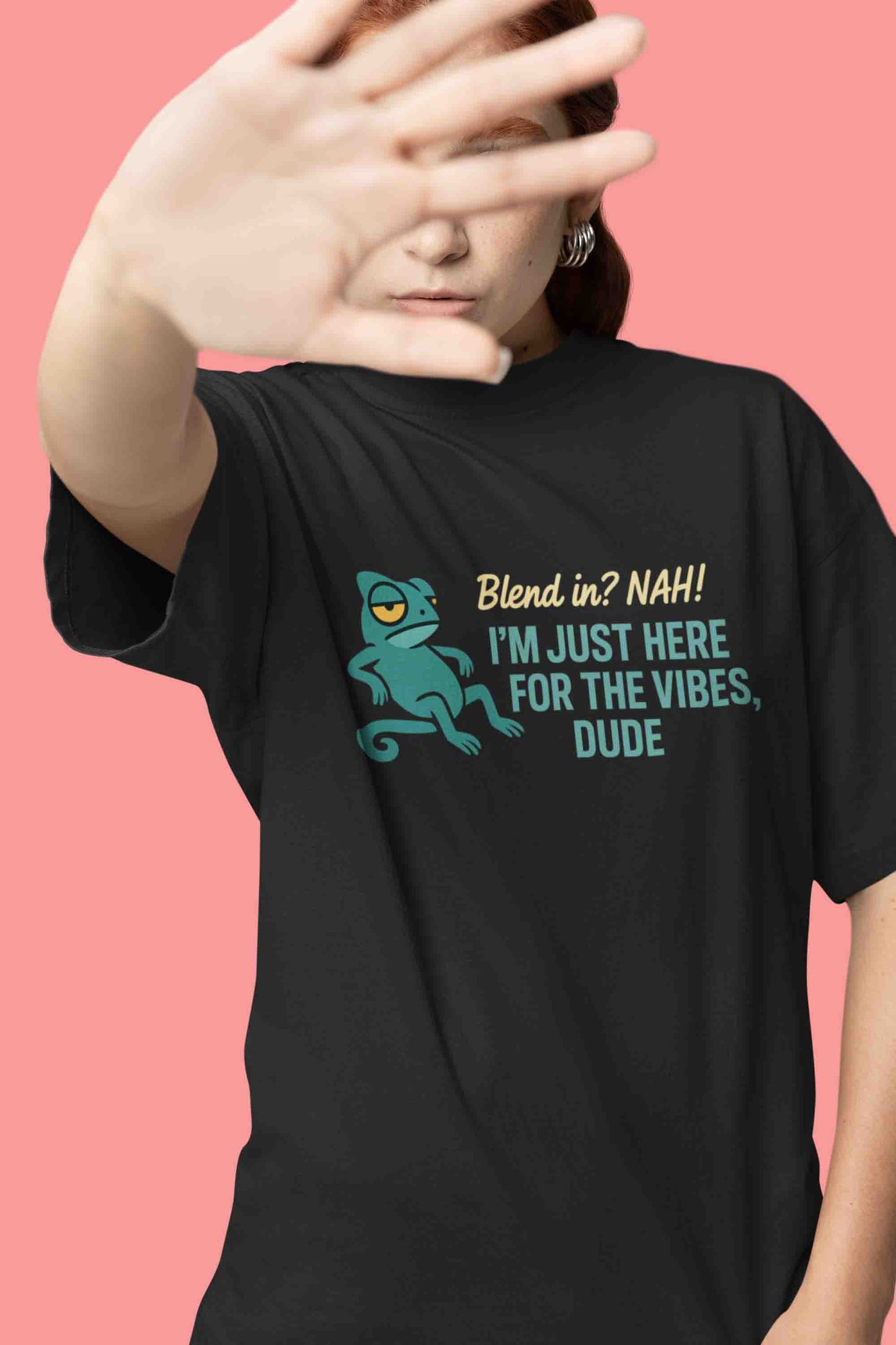Blend In? Still? Women Oversized Tee