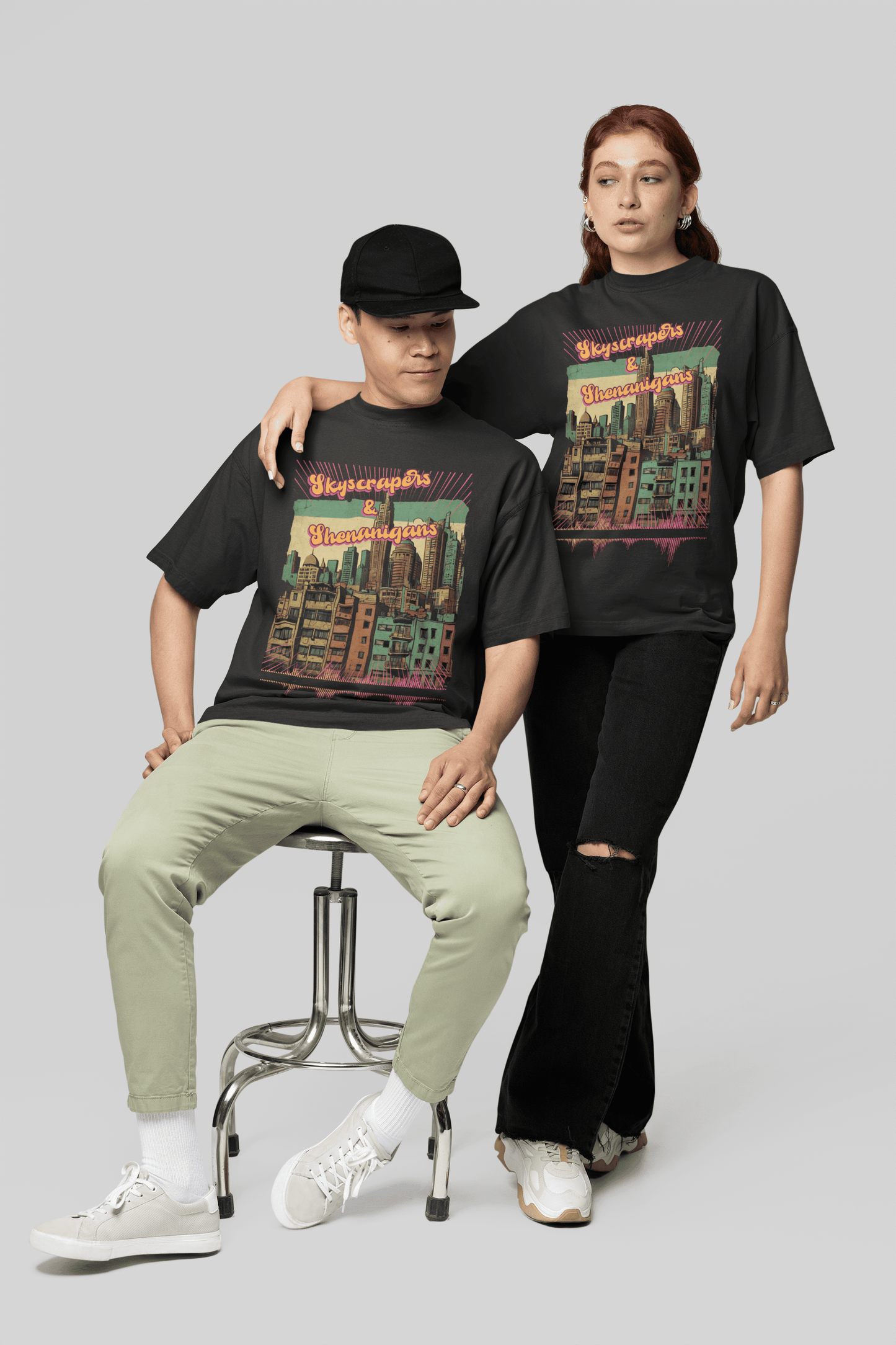 Urban Adventures Oversized T-Shirt | The OddBall Wagon