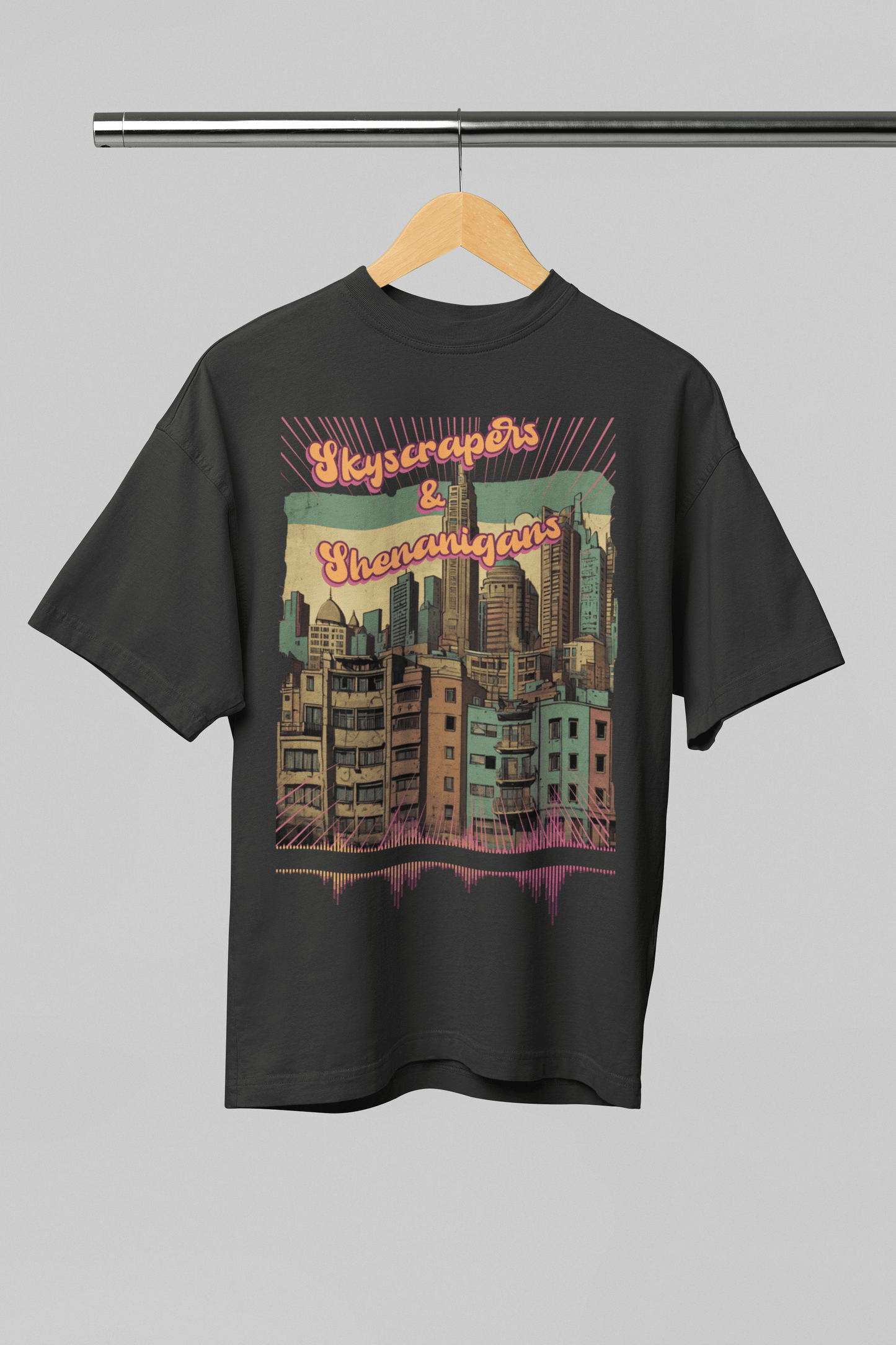 Urban Adventures Oversized T-Shirt | The OddBall Wagon