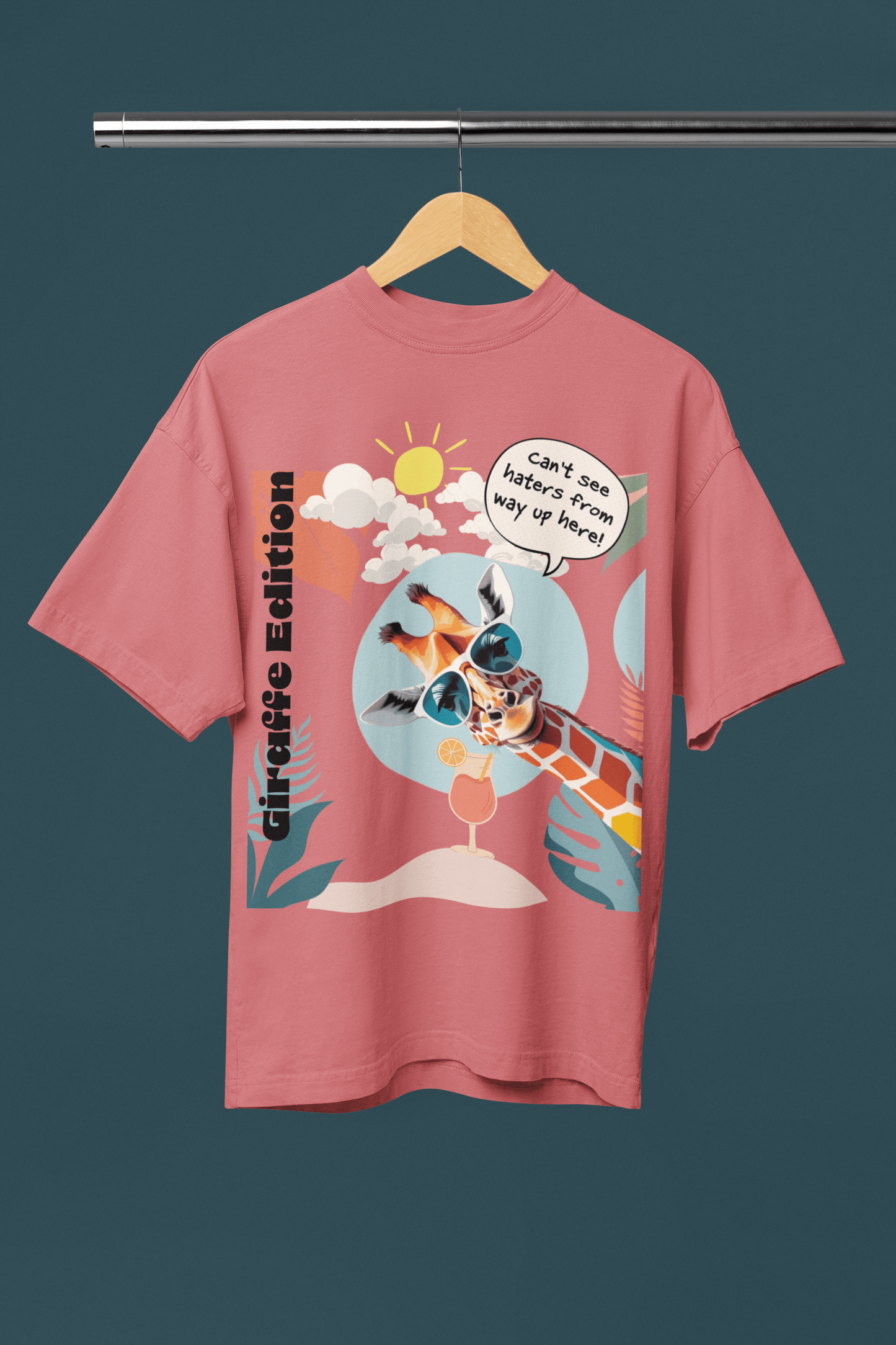 Giraffe Edition Oversized T-Shirt | The OddBall Wagon