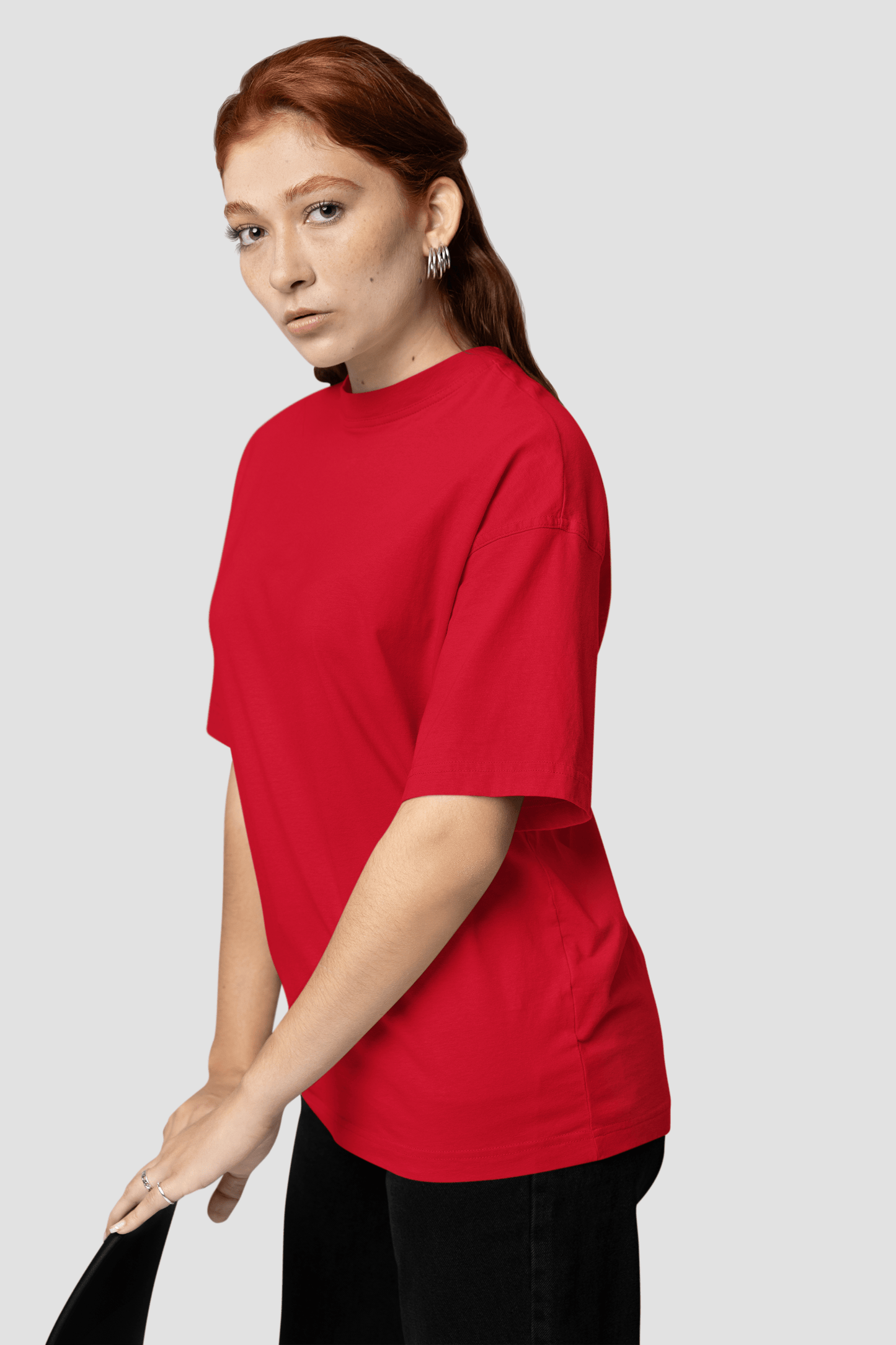 Women’s Oversized T-Shirt – Red