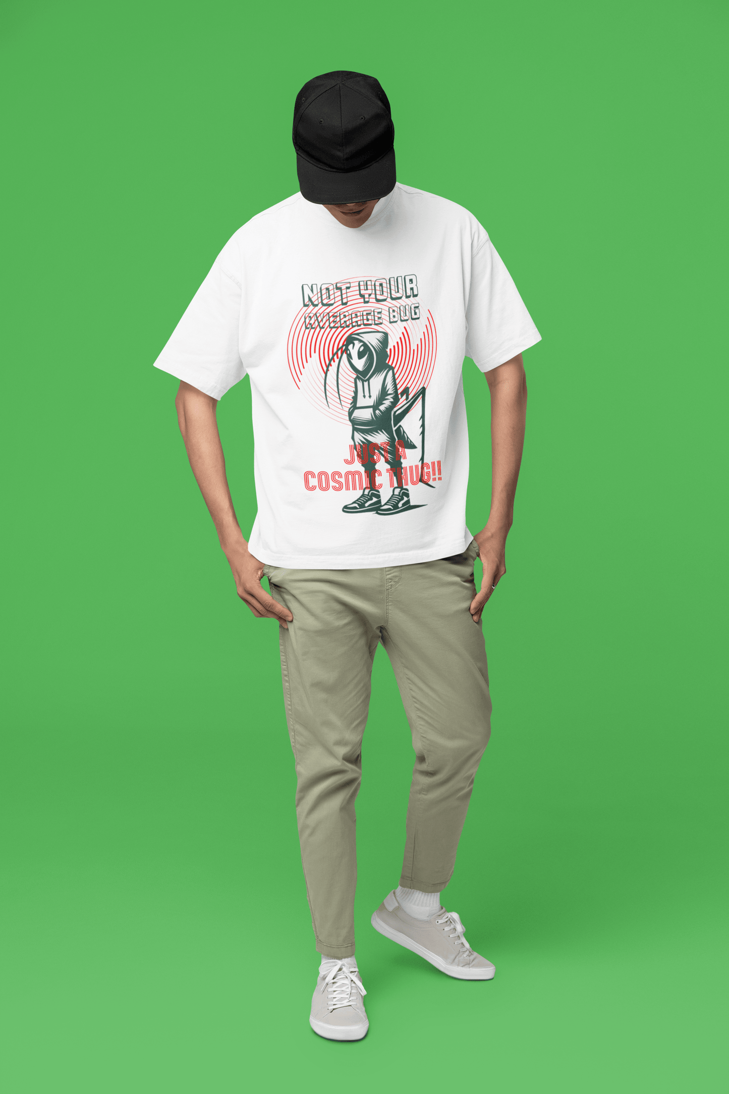 Not Your Average Bug Oversized T-Shirt | The OddBall Wagon