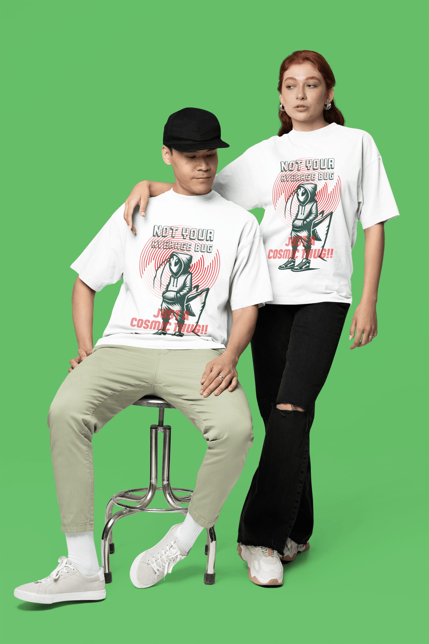 Not Your Average Bug Oversized T-Shirt | The OddBall Wagon