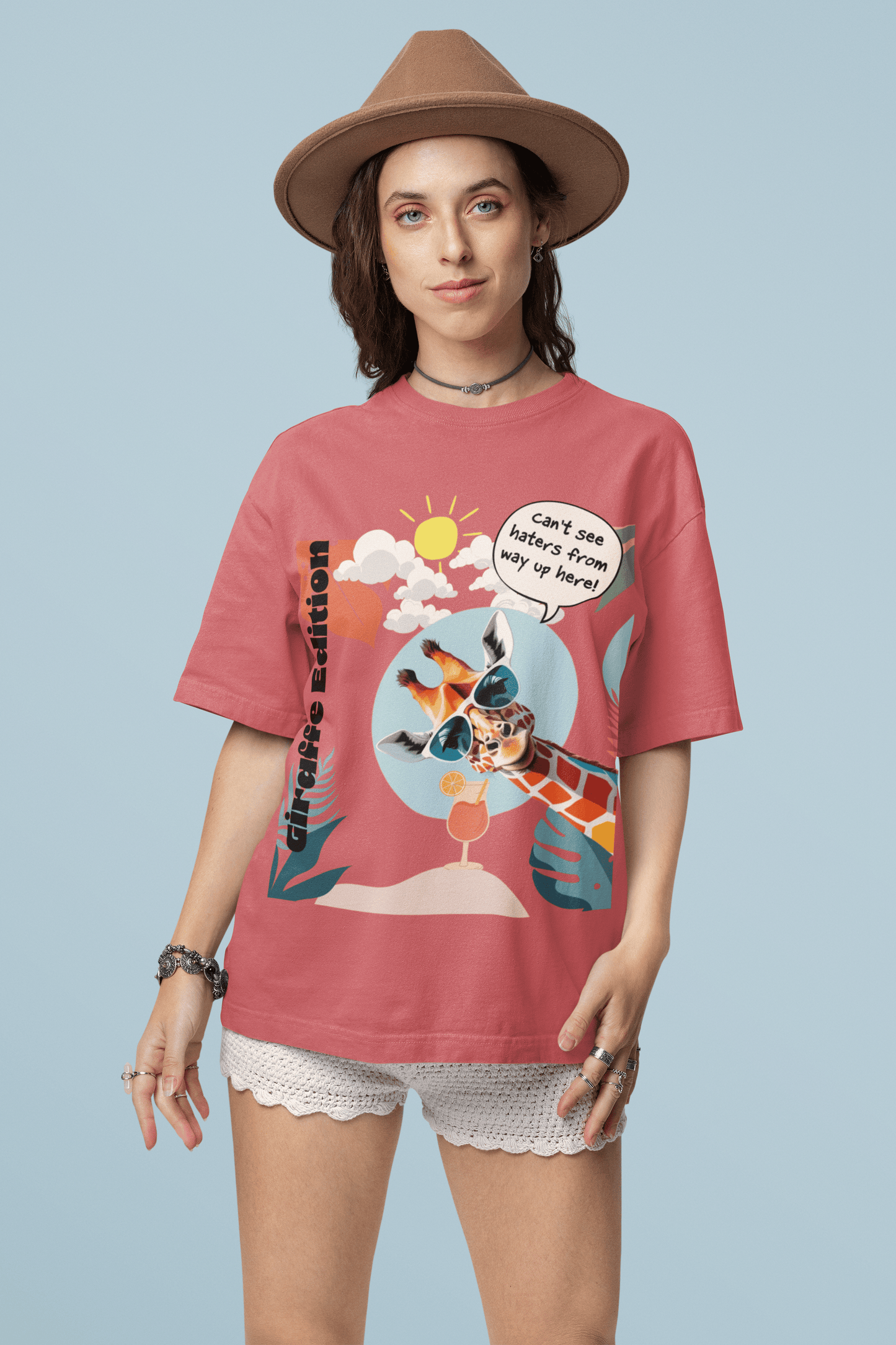 Giraffe Edition Oversized T-Shirt | The OddBall Wagon