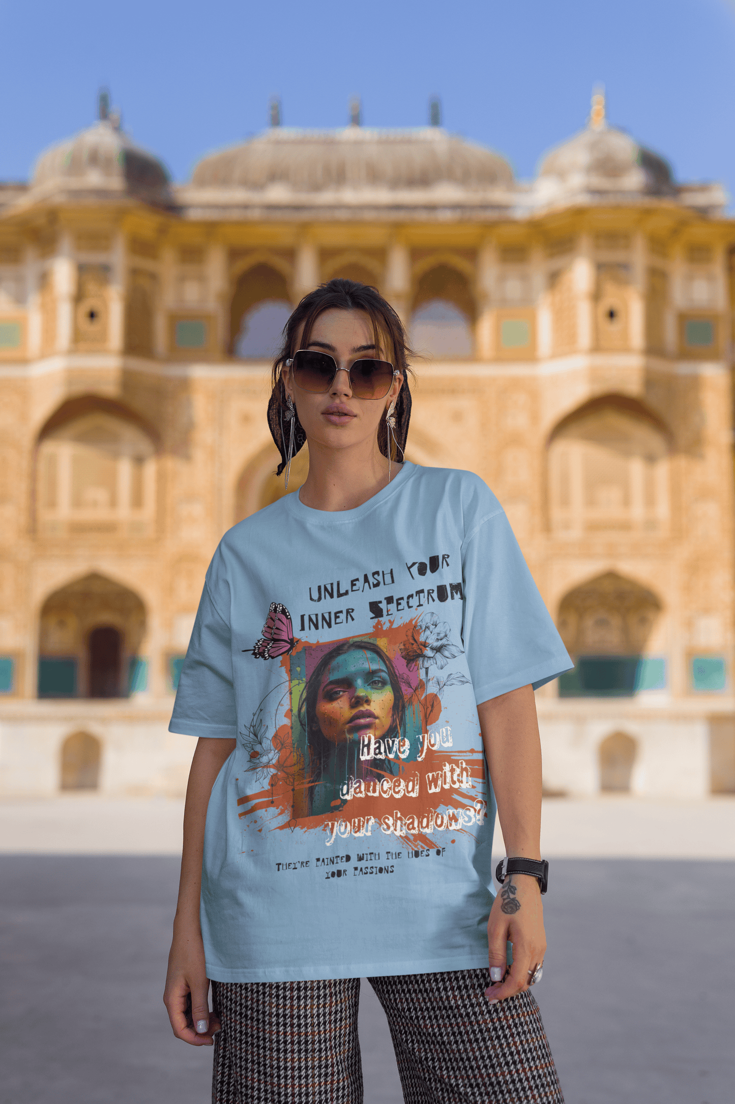 Unleash Your Inner Spectrum Oversized T-Shirt | The OddBall Wagon