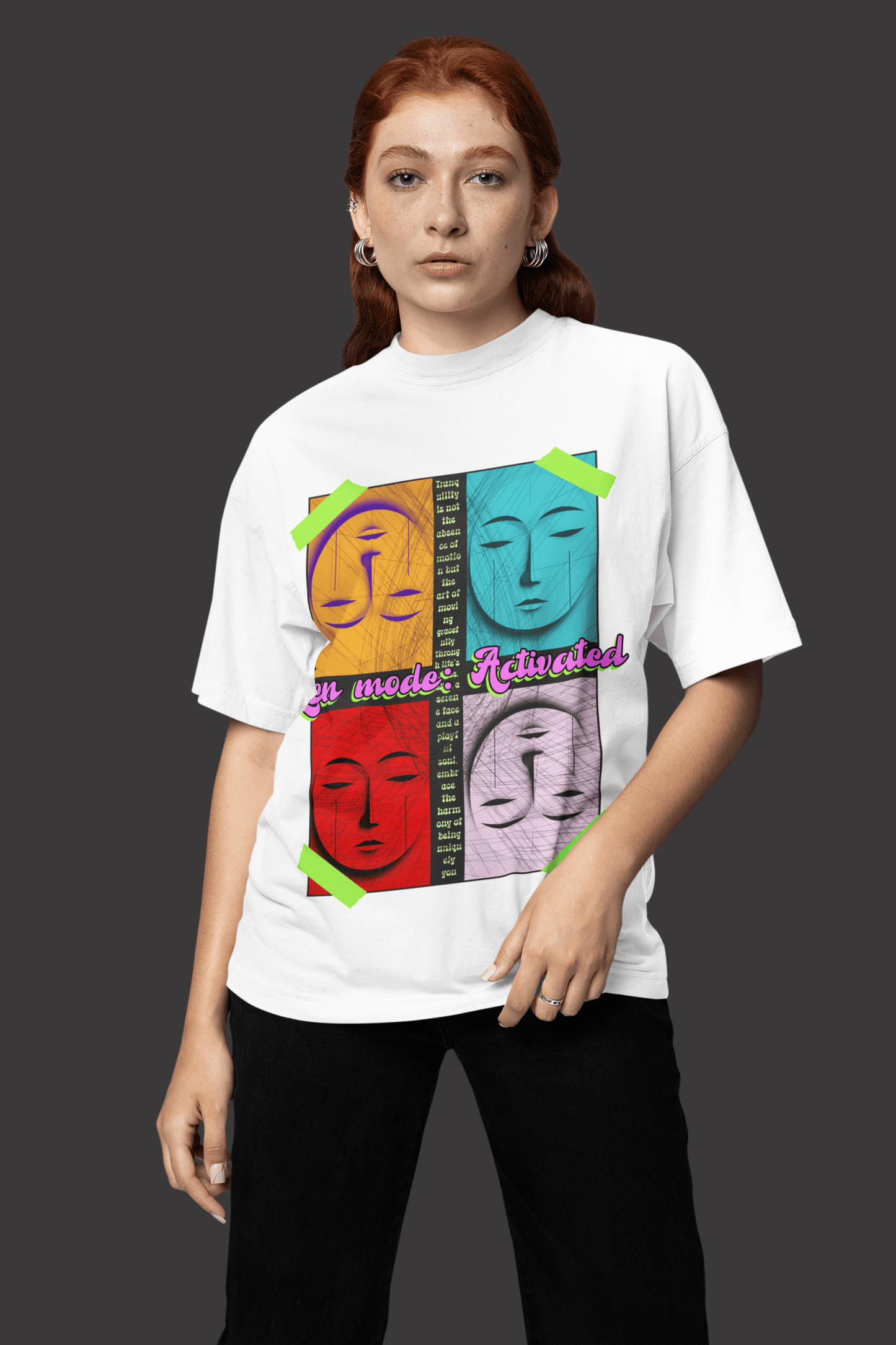 Zen Mode Oversized T-Shirt | The OddBall Wagon