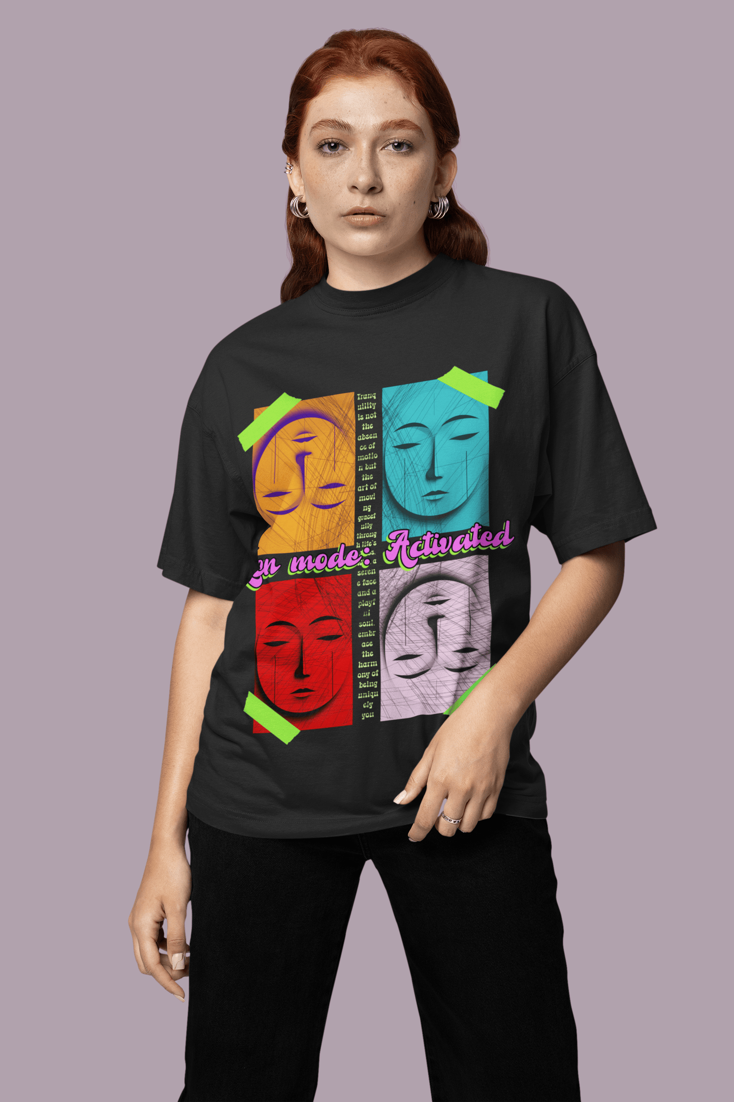 Zen Mode Oversized T-Shirt | The OddBall Wagon