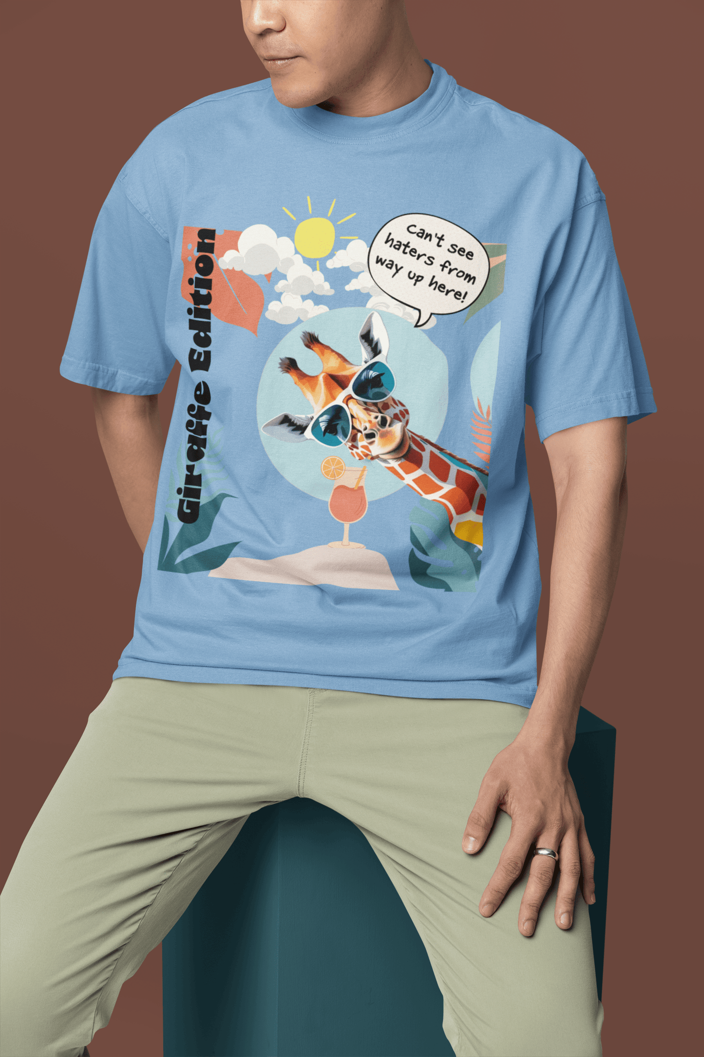 Giraffe Edition Oversized T-Shirt | The OddBall Wagon