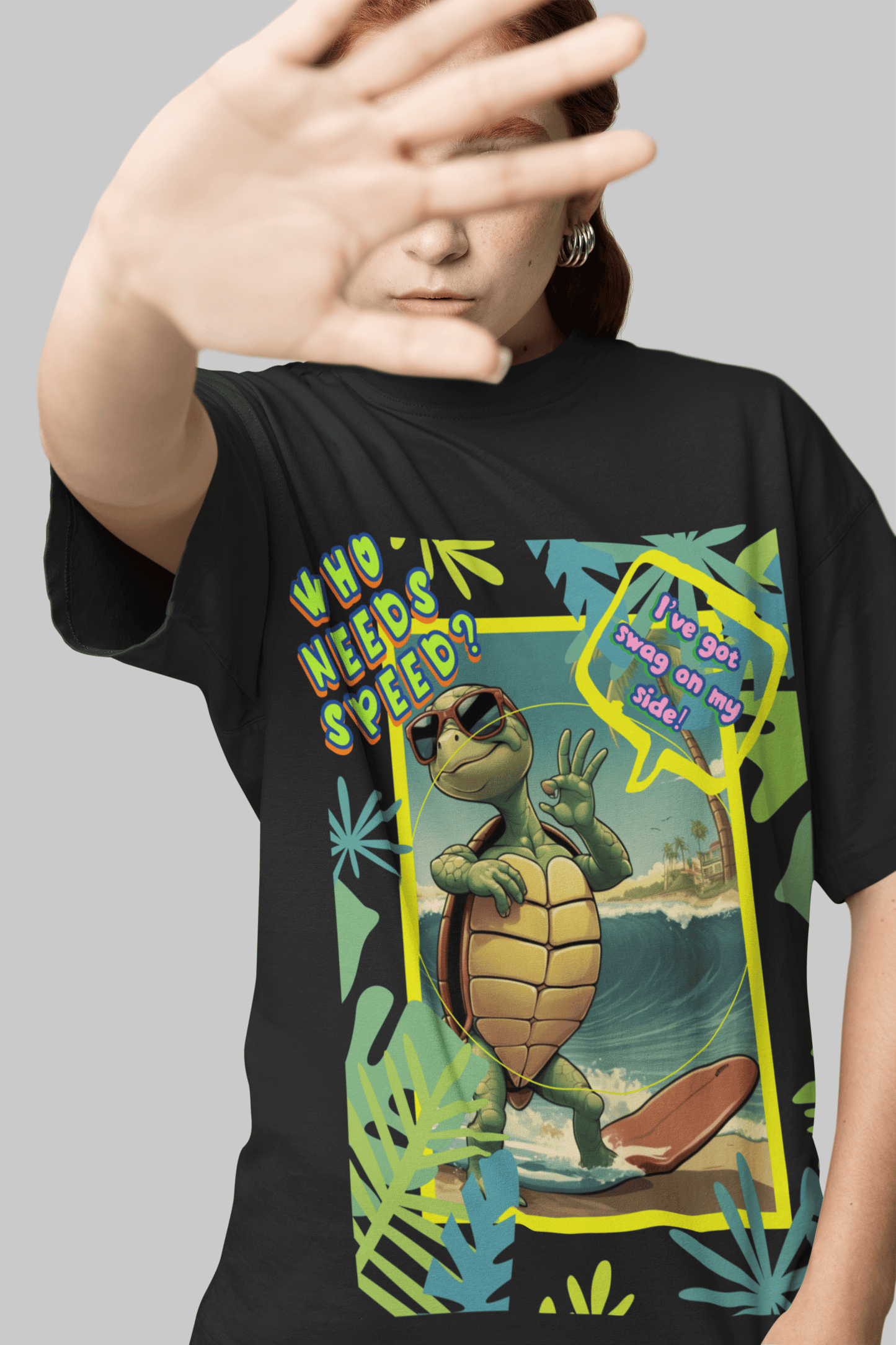Who Needs Speed? Oversized T-Shirt | The OddBall Wagon