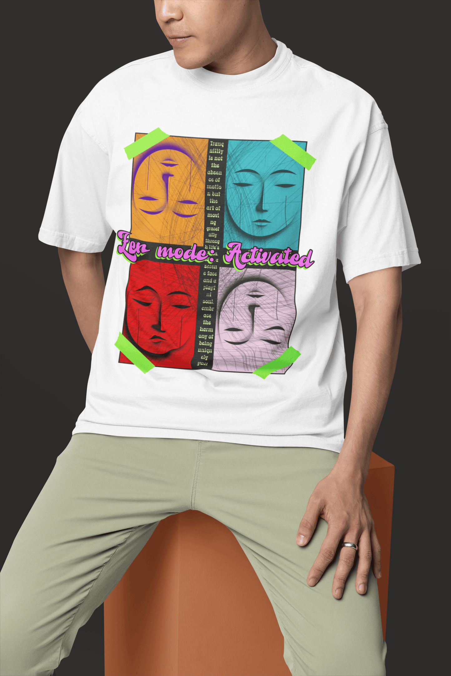 Zen Mode Oversized T-Shirt | The OddBall Wagon