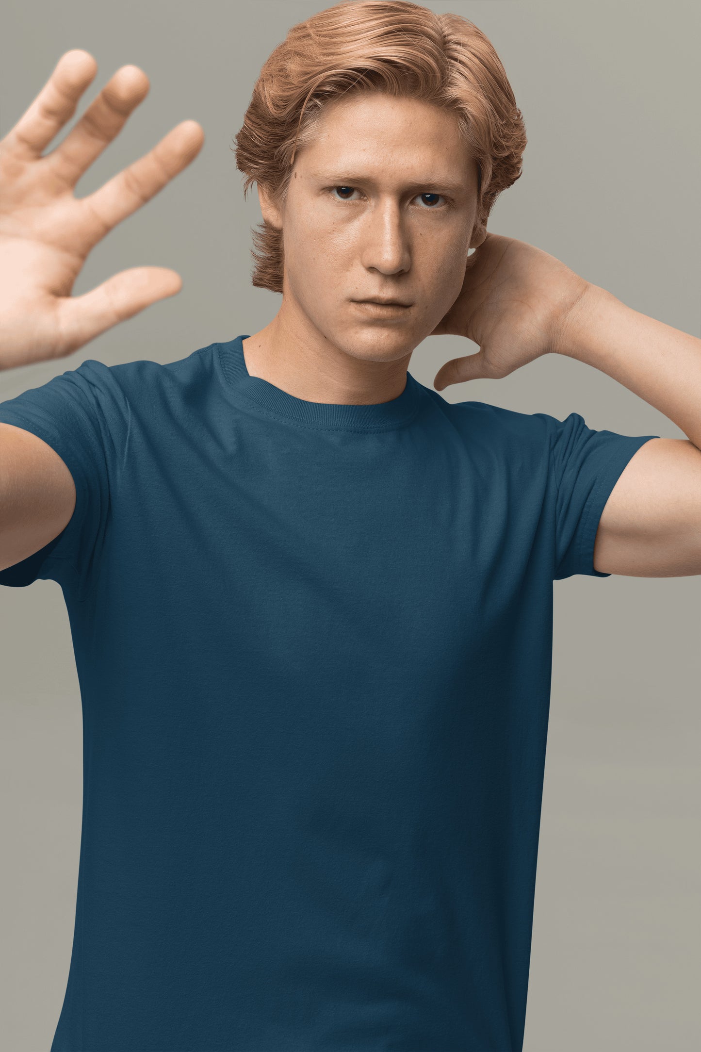 Men's Classic Fit T-Shirt - Navy Blue | The OddBall Wagon