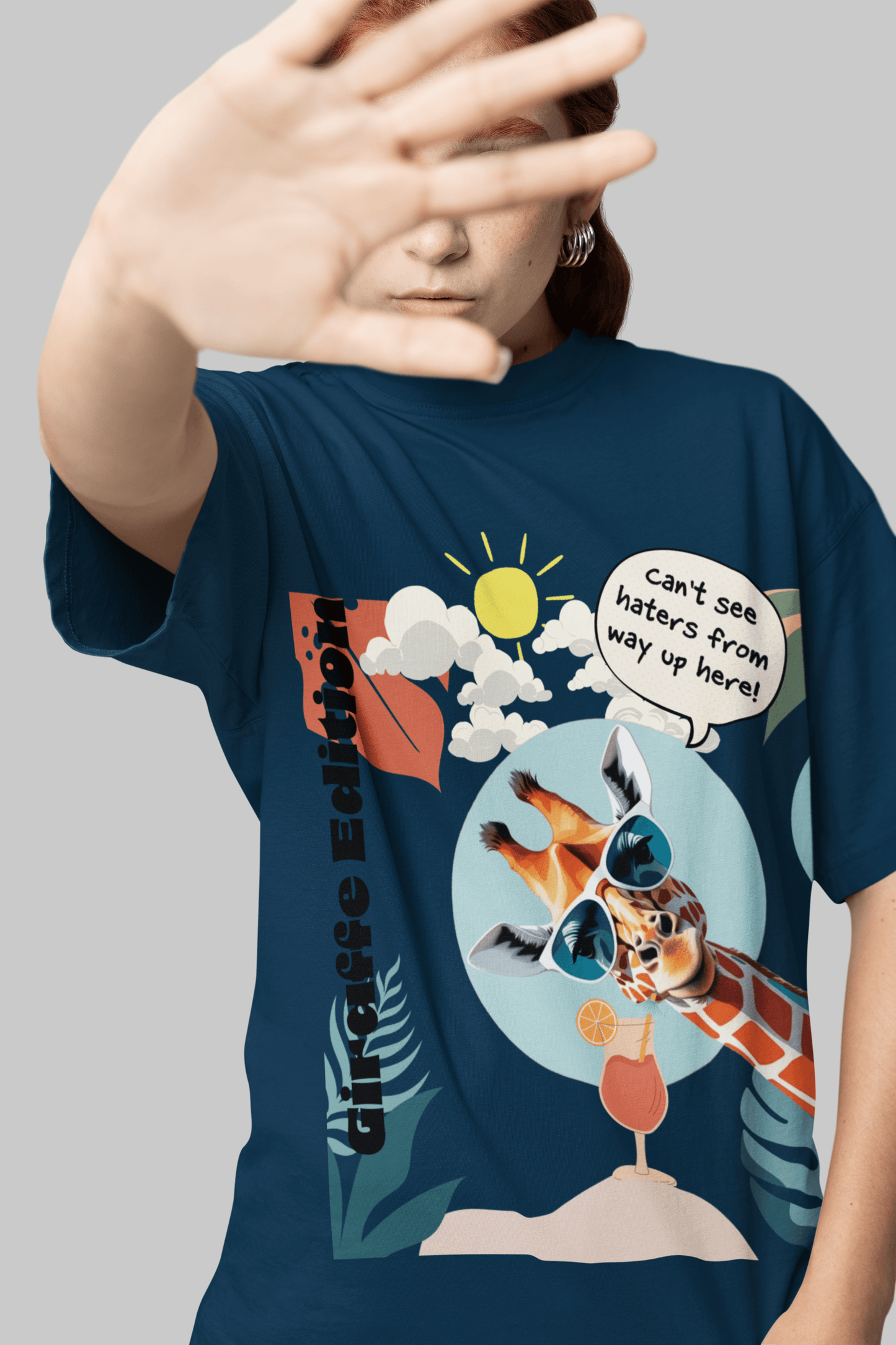 Giraffe Edition Oversized T-Shirt | The OddBall Wagon