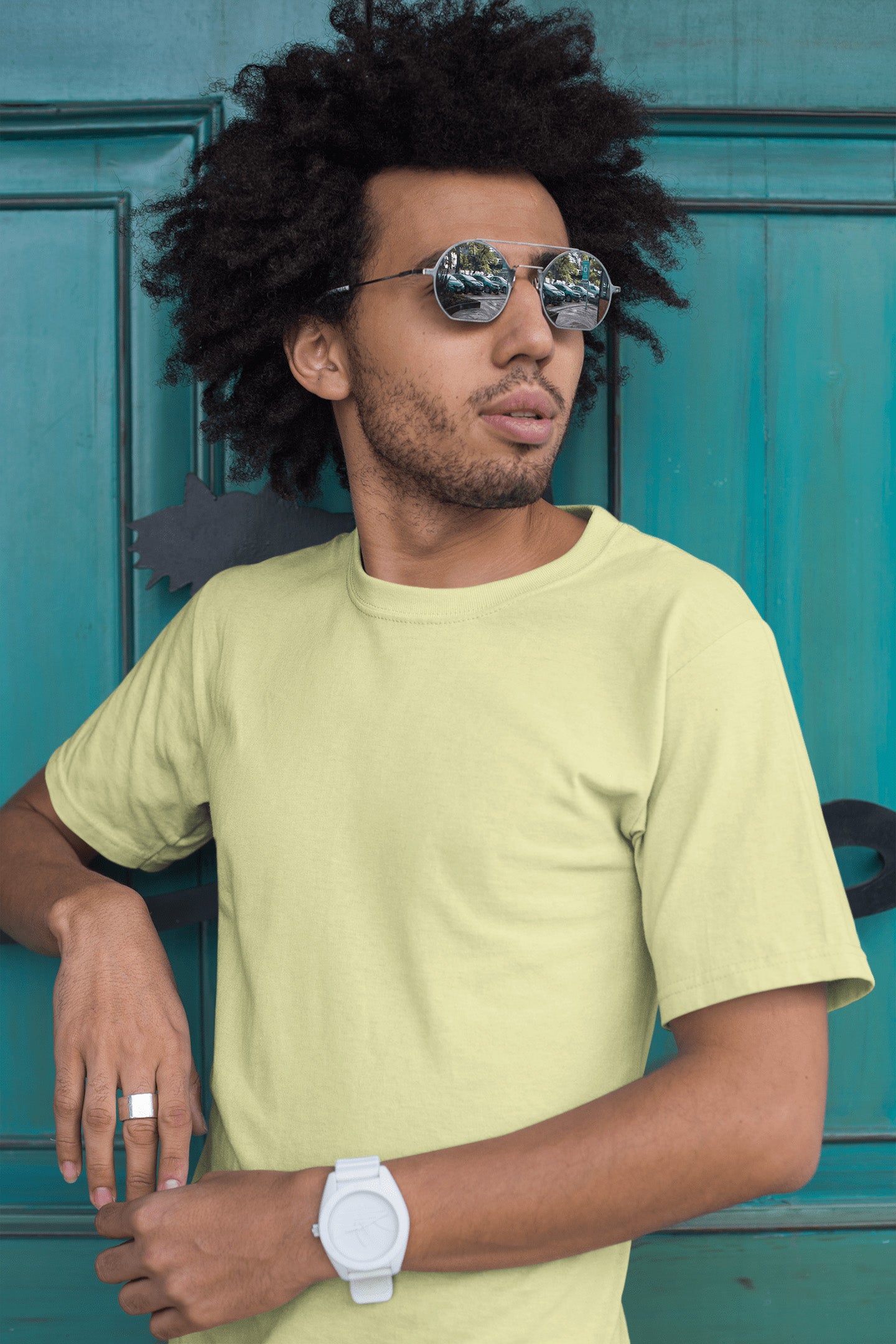 Men's Classic Fit T-Shirt - Butter Yellow | The OddBall Wagon