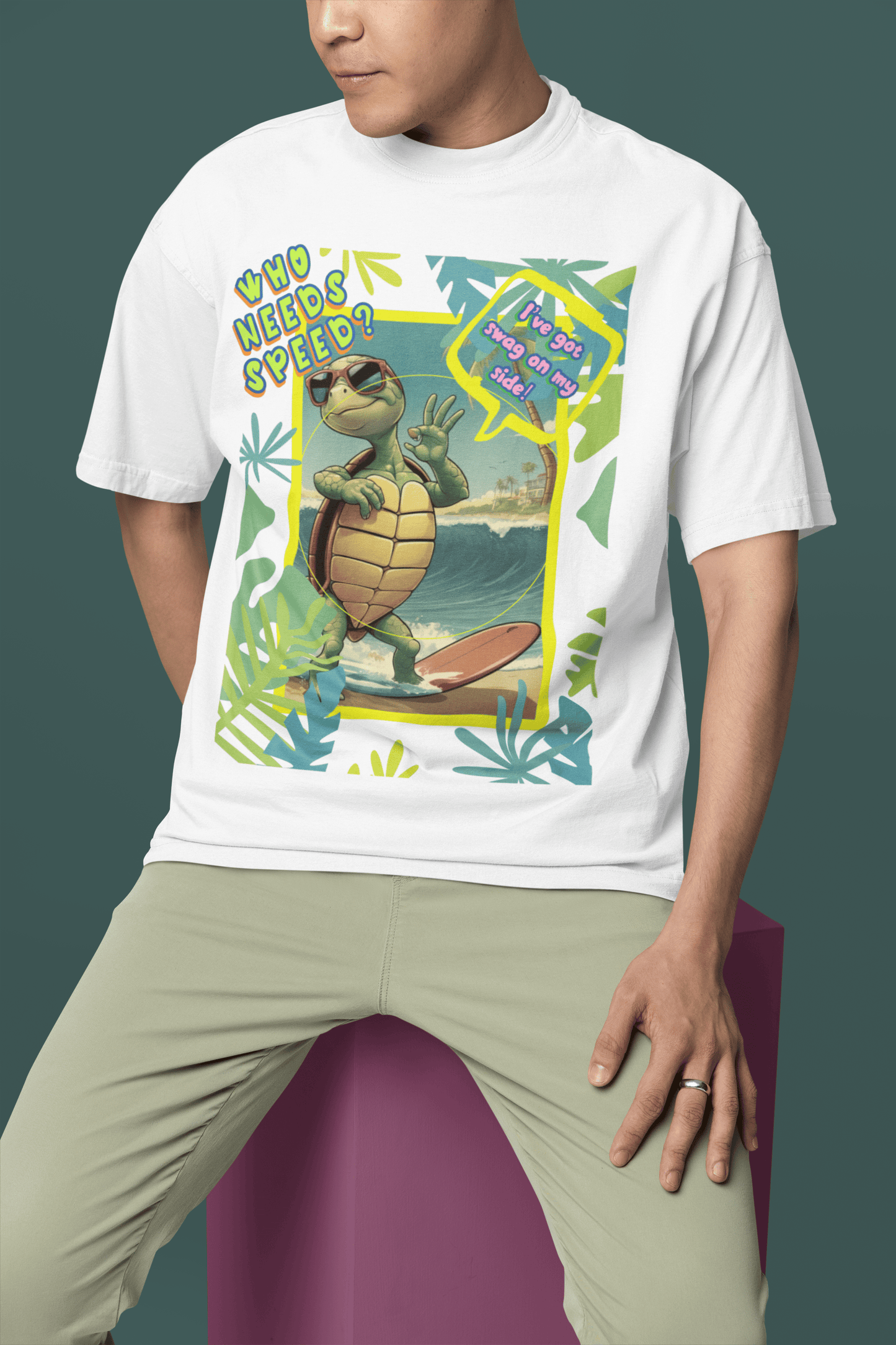 Who Needs Speed? Oversized T-Shirt | The OddBall Wagon