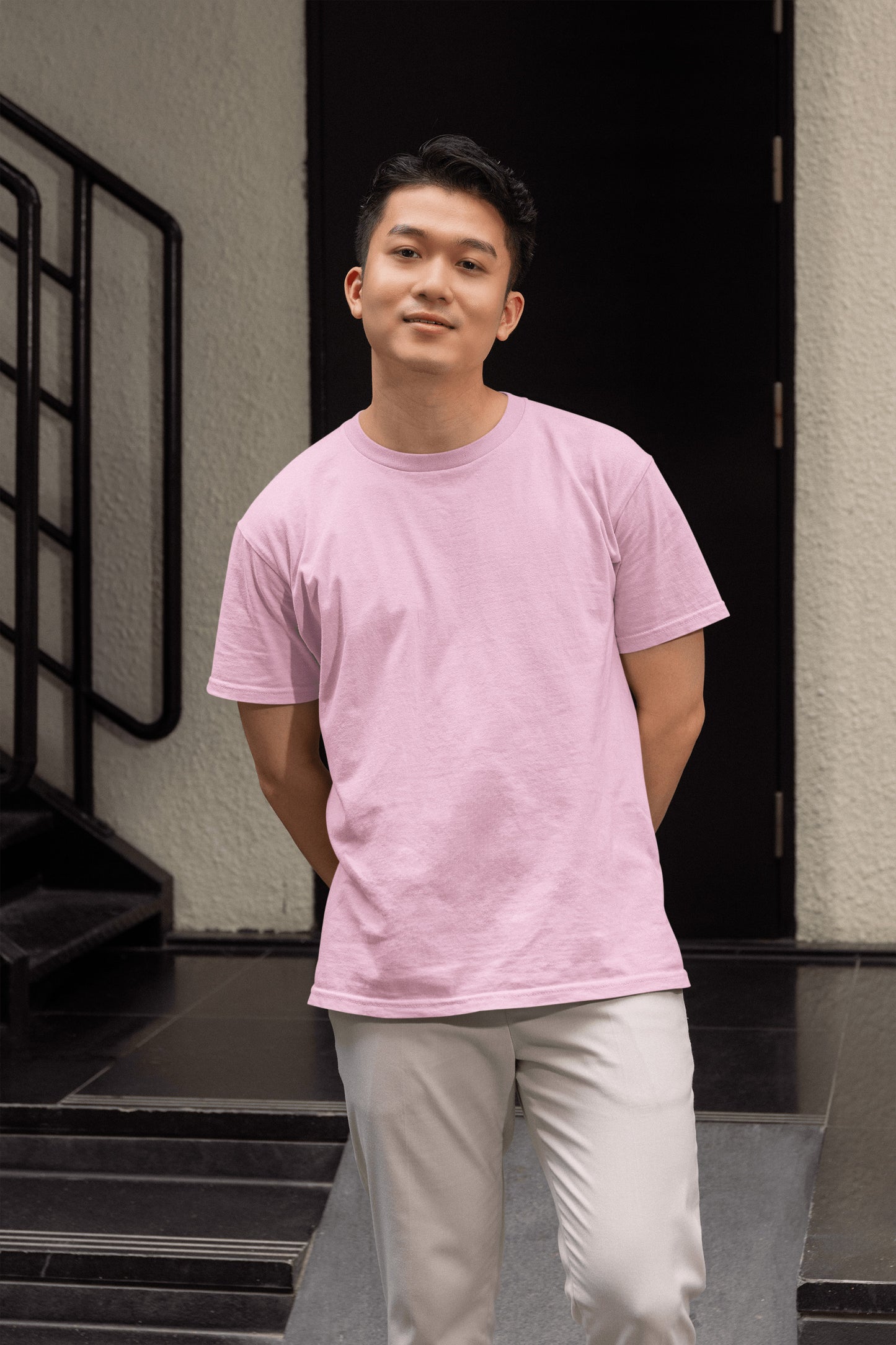 Men's Classic Fit T-Shirt - Light Pink | The OddBall Wagon