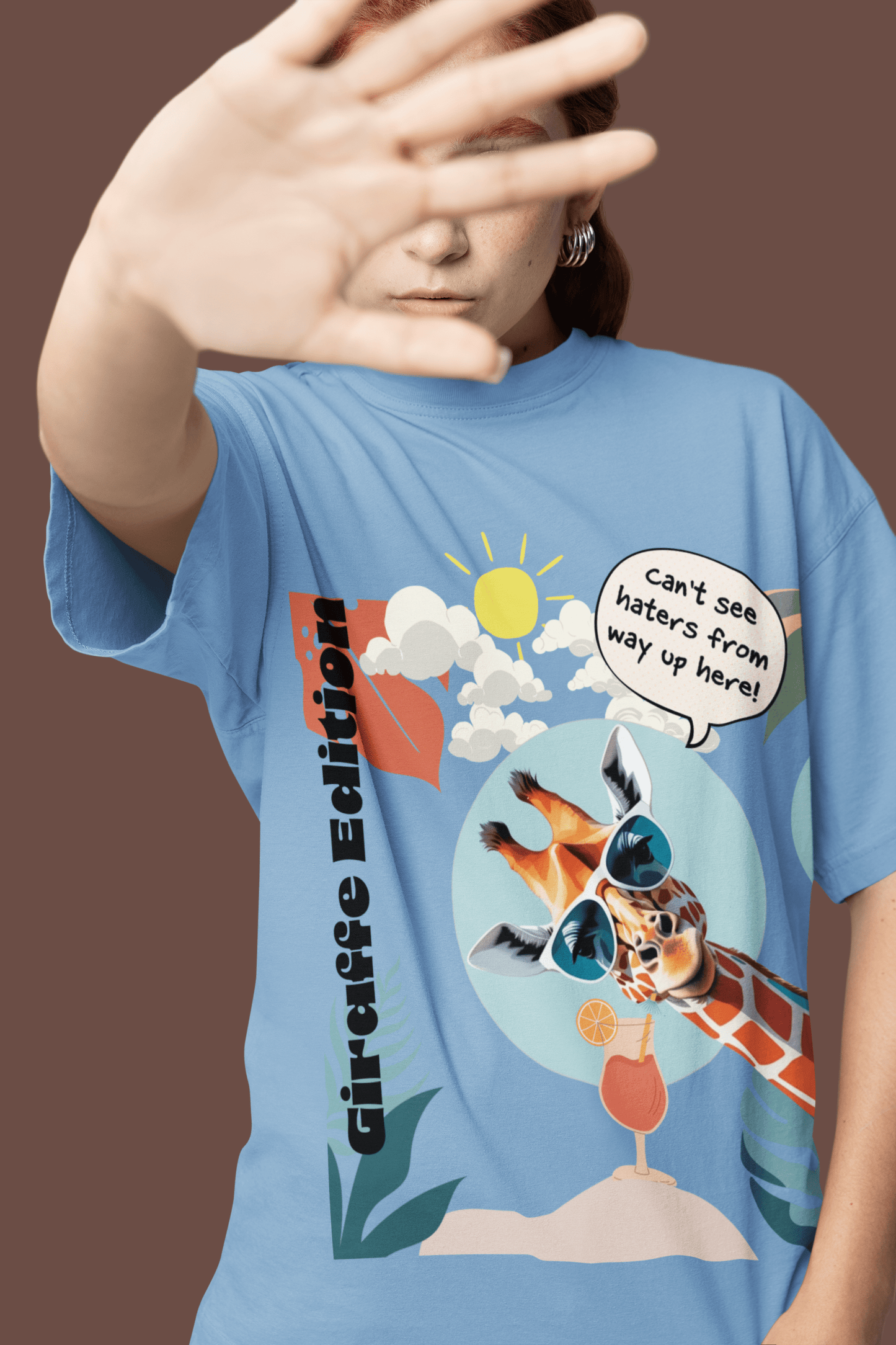 Giraffe Edition Oversized T-Shirt | The OddBall Wagon