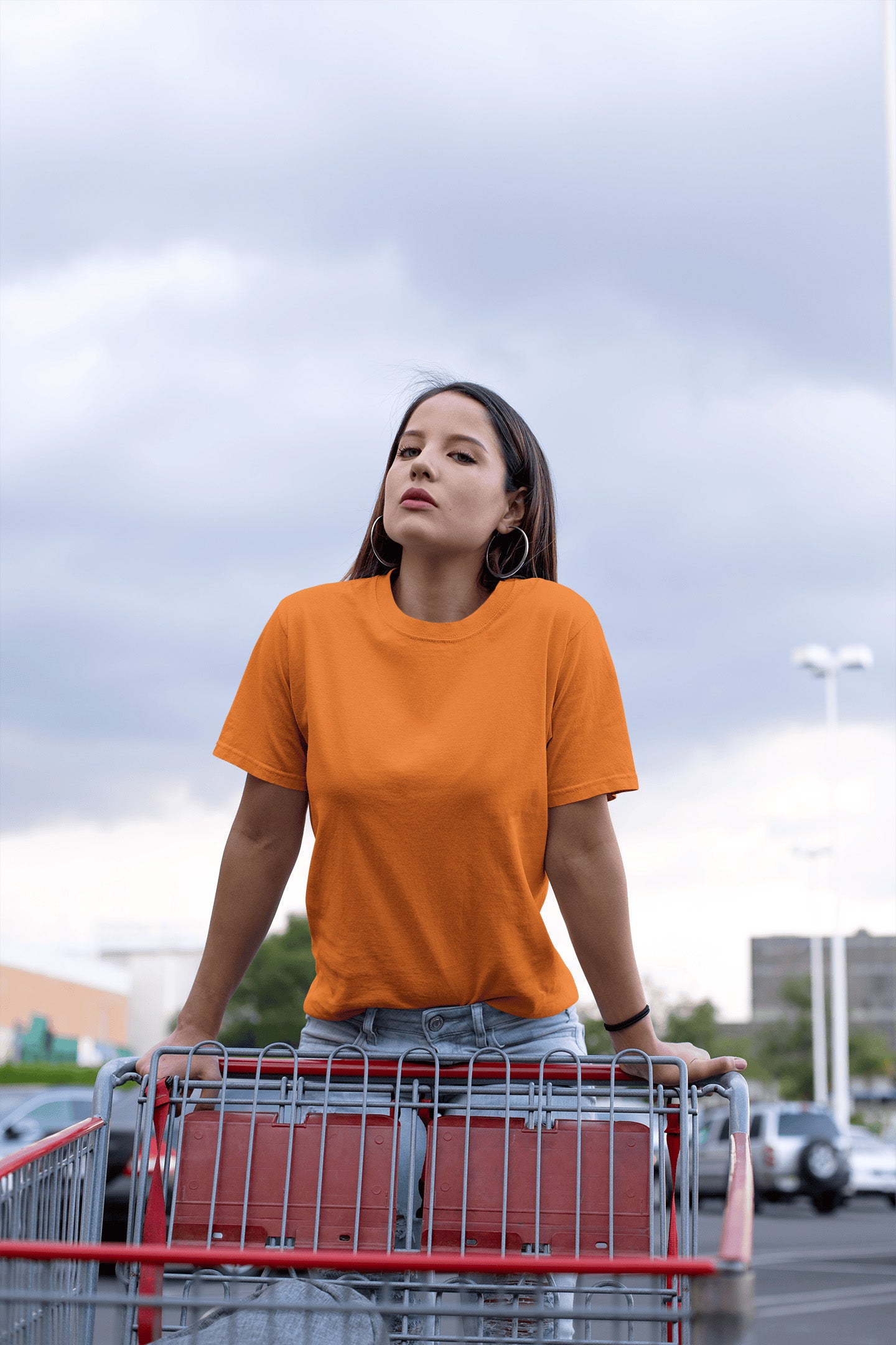 Women's Classic Fit T-Shirt - Orange | The OddBall Wagon