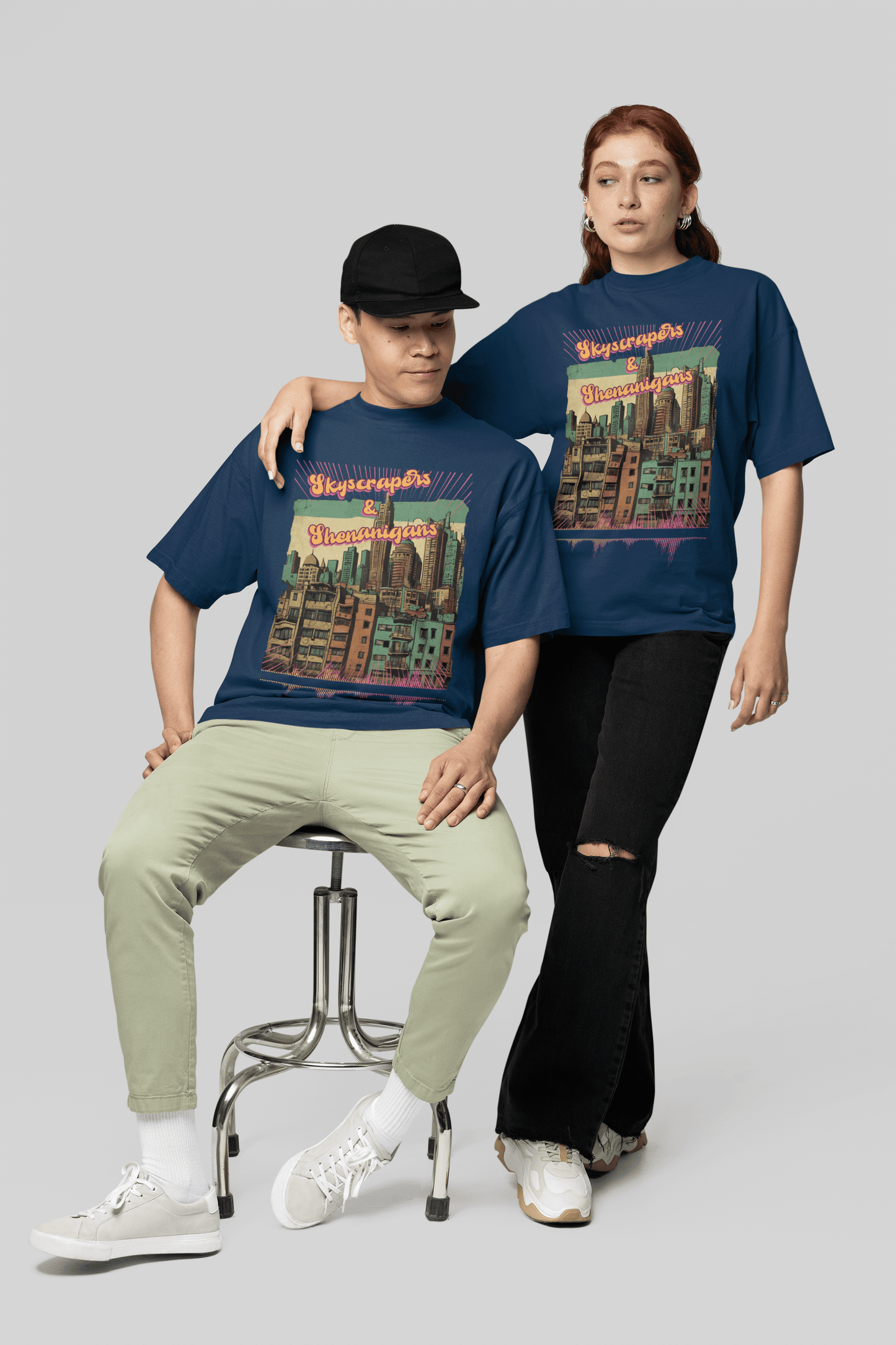 Urban Adventures Oversized T-Shirt | The OddBall Wagon