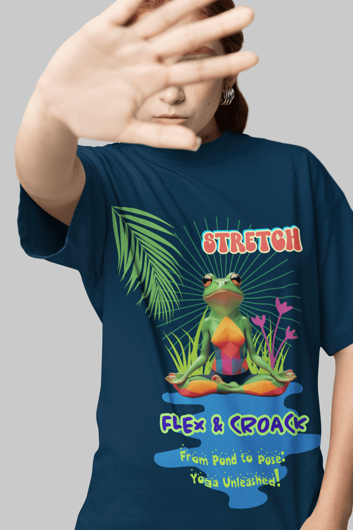 Stretch, Flex & Croak YogaT-Shirt | The OddBall Wagon