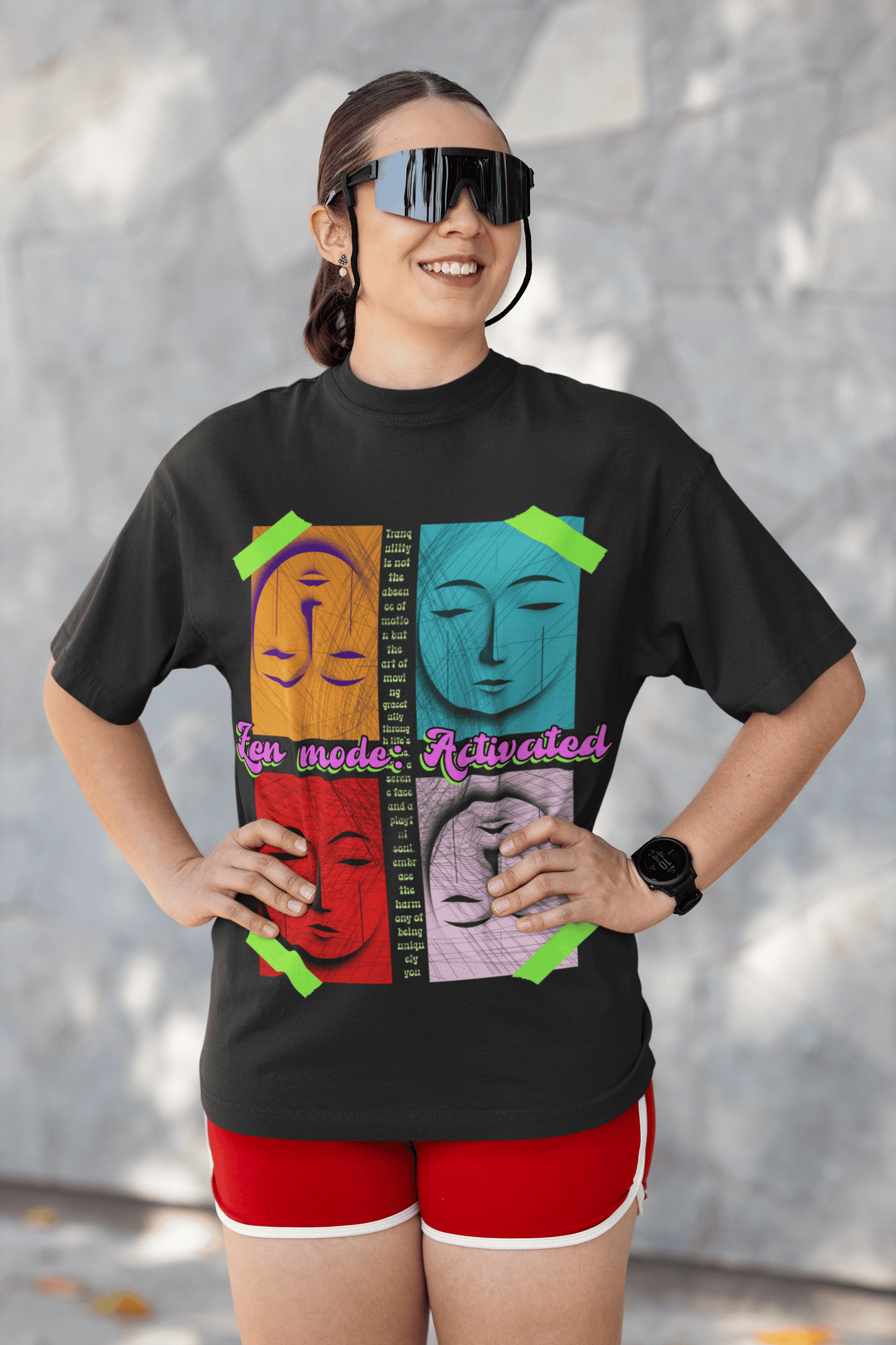 Zen Mode Oversized T-Shirt | The OddBall Wagon