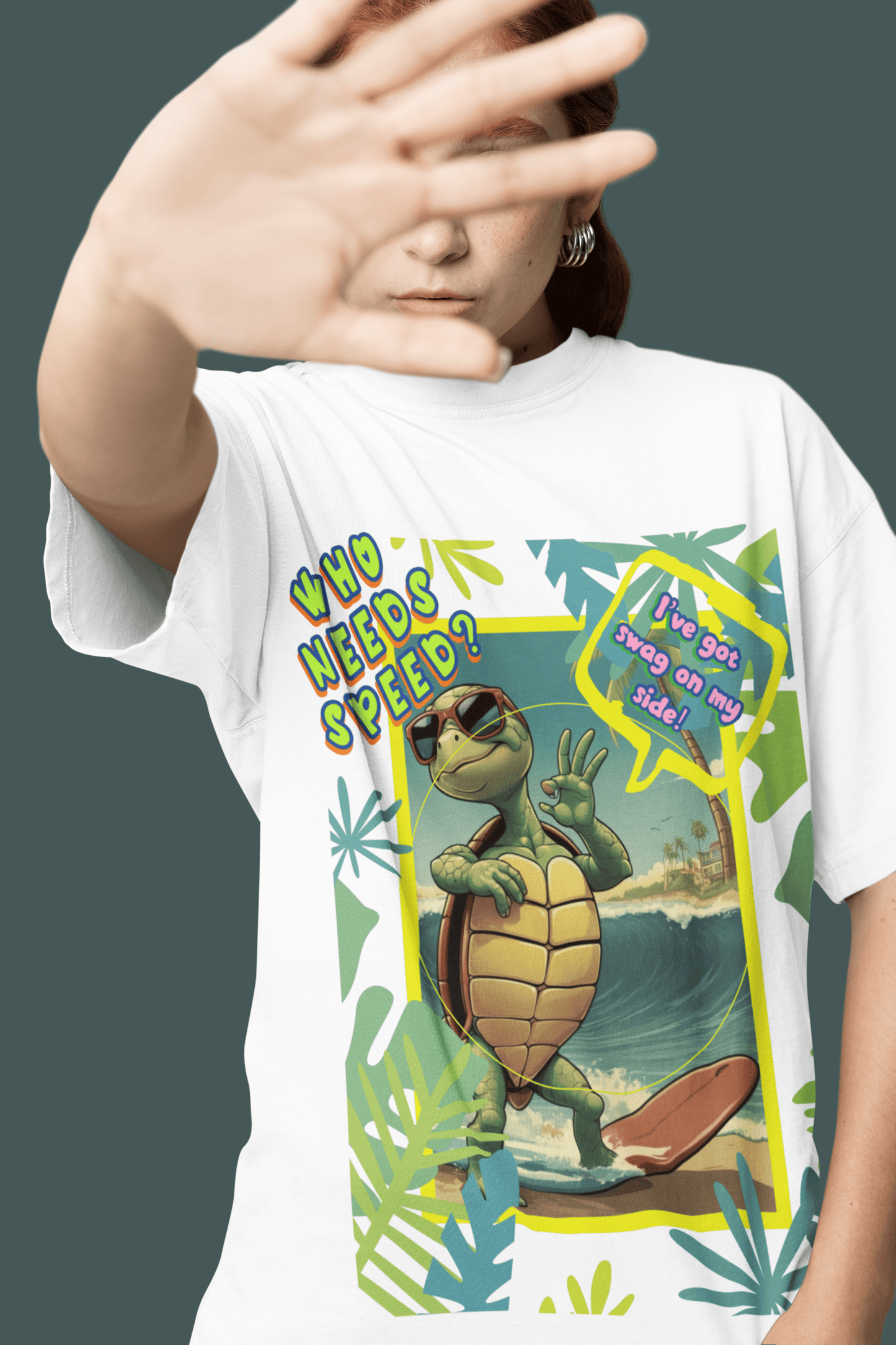 Who Needs Speed? Oversized T-Shirt | The OddBall Wagon