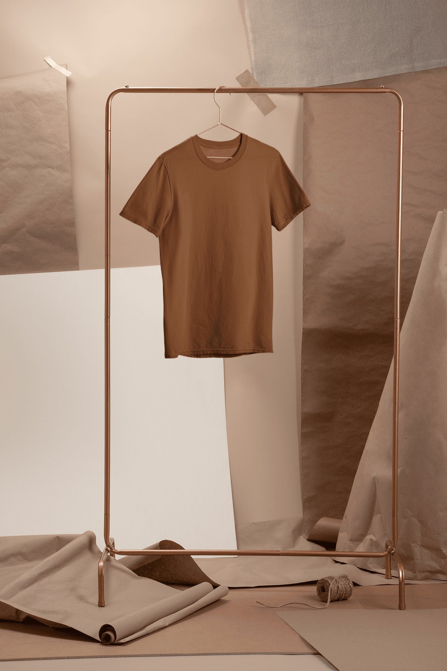 Women's Classic Fit T-Shirt - Coffee Brown | The OddBall Wagon