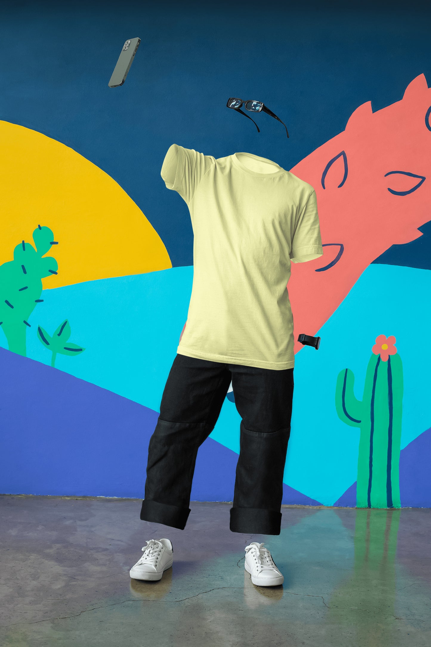 Men's Classic Fit T-Shirt - Butter Yellow | The OddBall Wagon