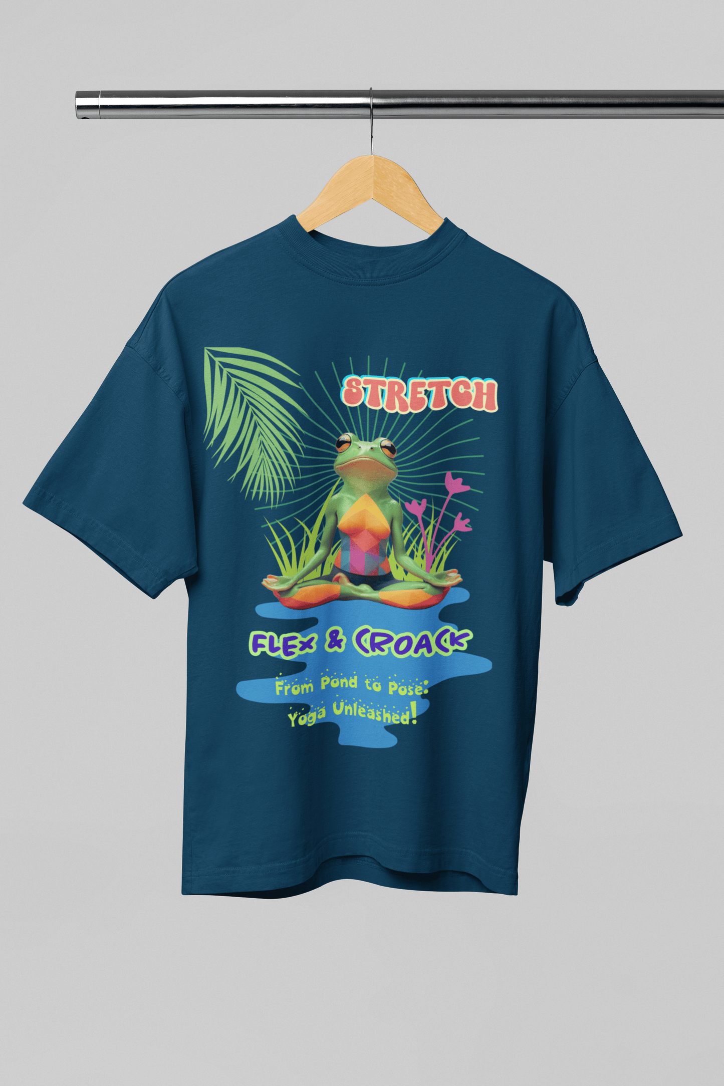 Stretch, Flex & Croak YogaT-Shirt | The OddBall Wagon