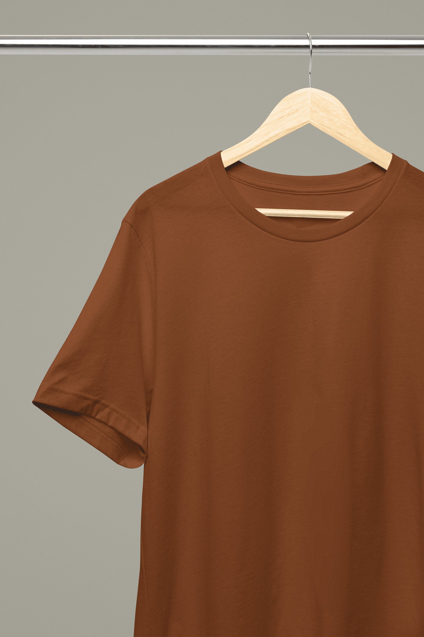 Women's Classic Fit T-Shirt - Coffee Brown | The OddBall Wagon