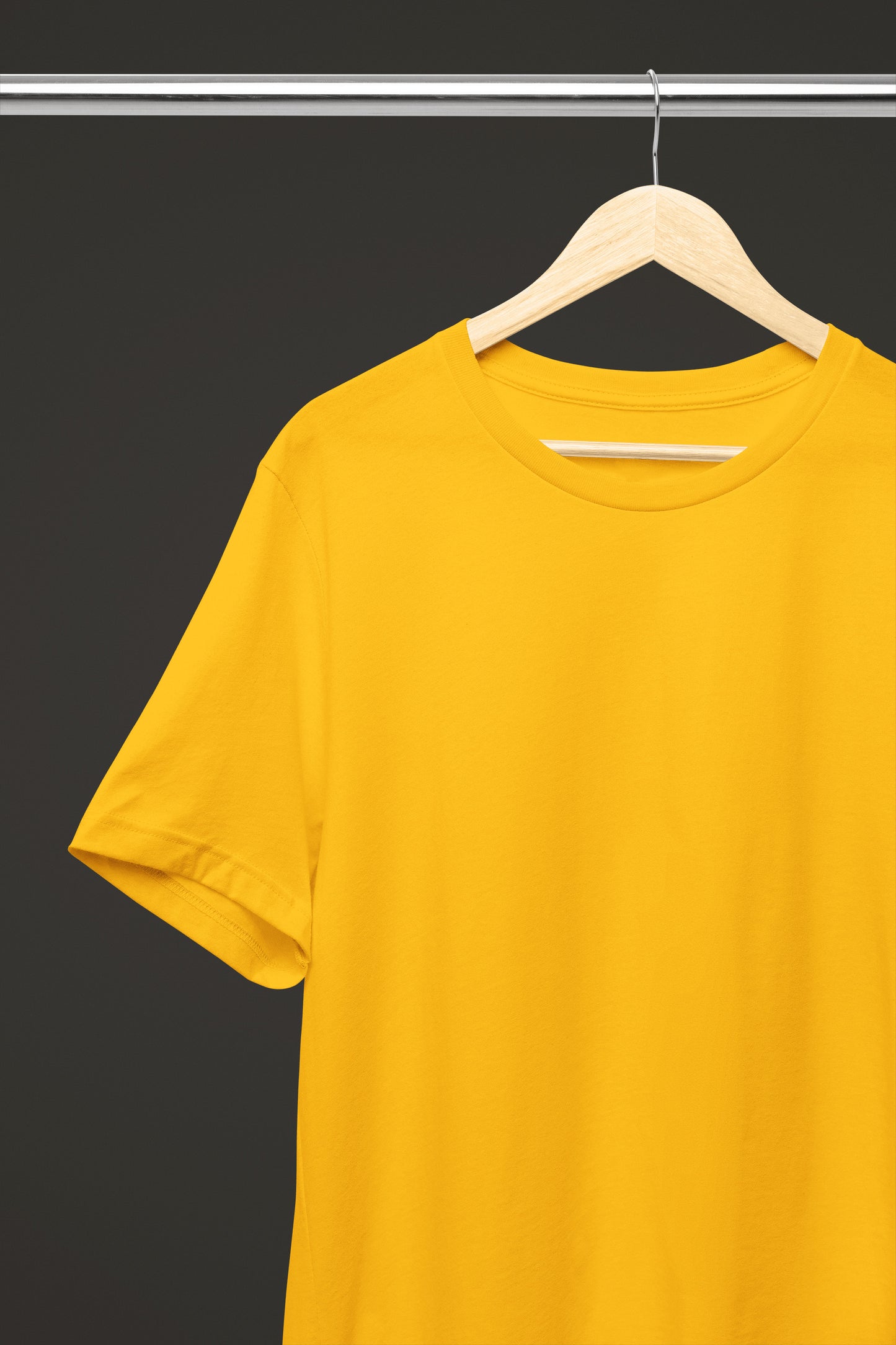 Men's Classic Fit T-Shirt - Golden Yellow | The OddBall Wagon