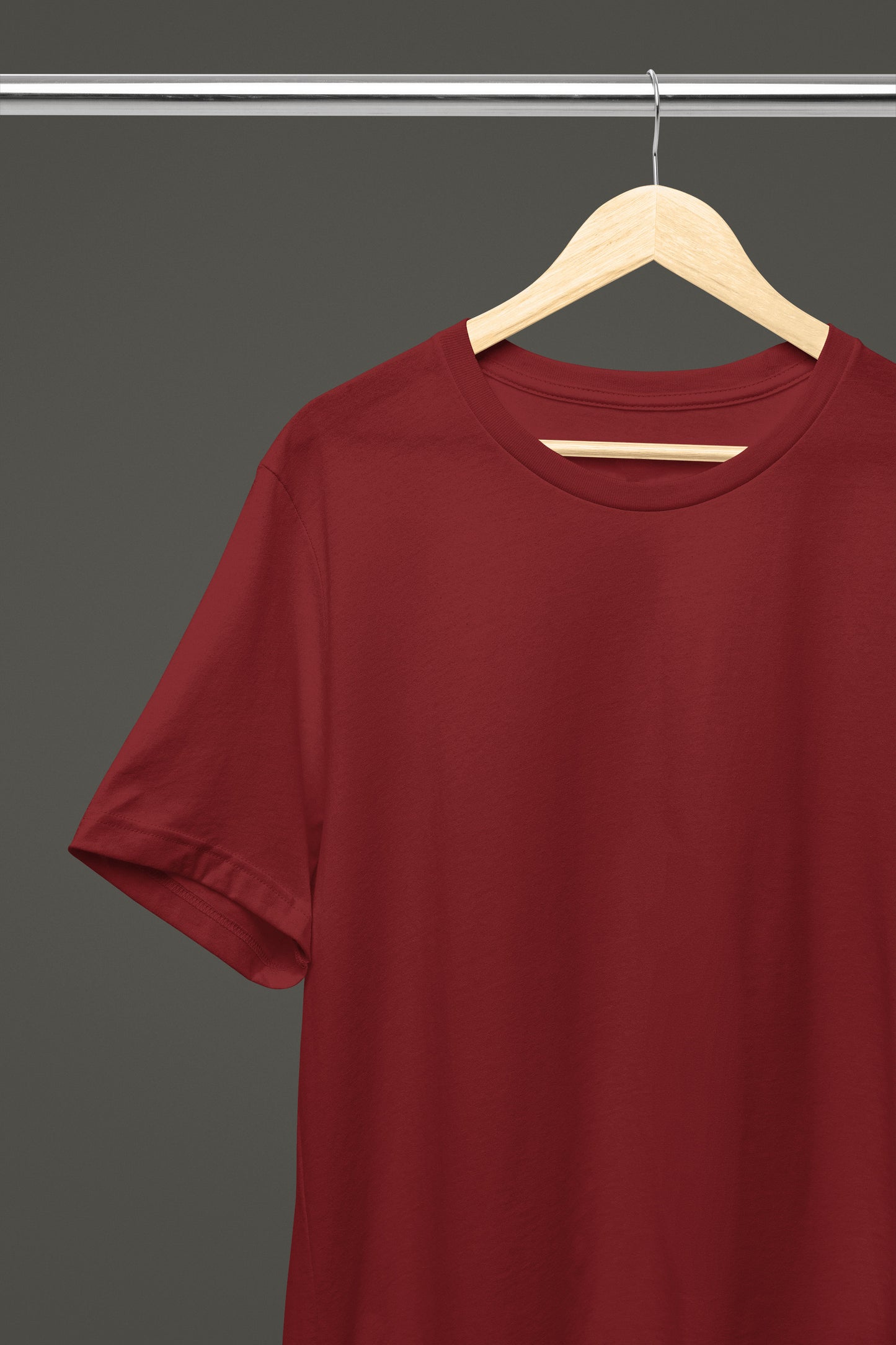 Men's Classic Fit T-Shirt - Maroon | The OddBall Wagon