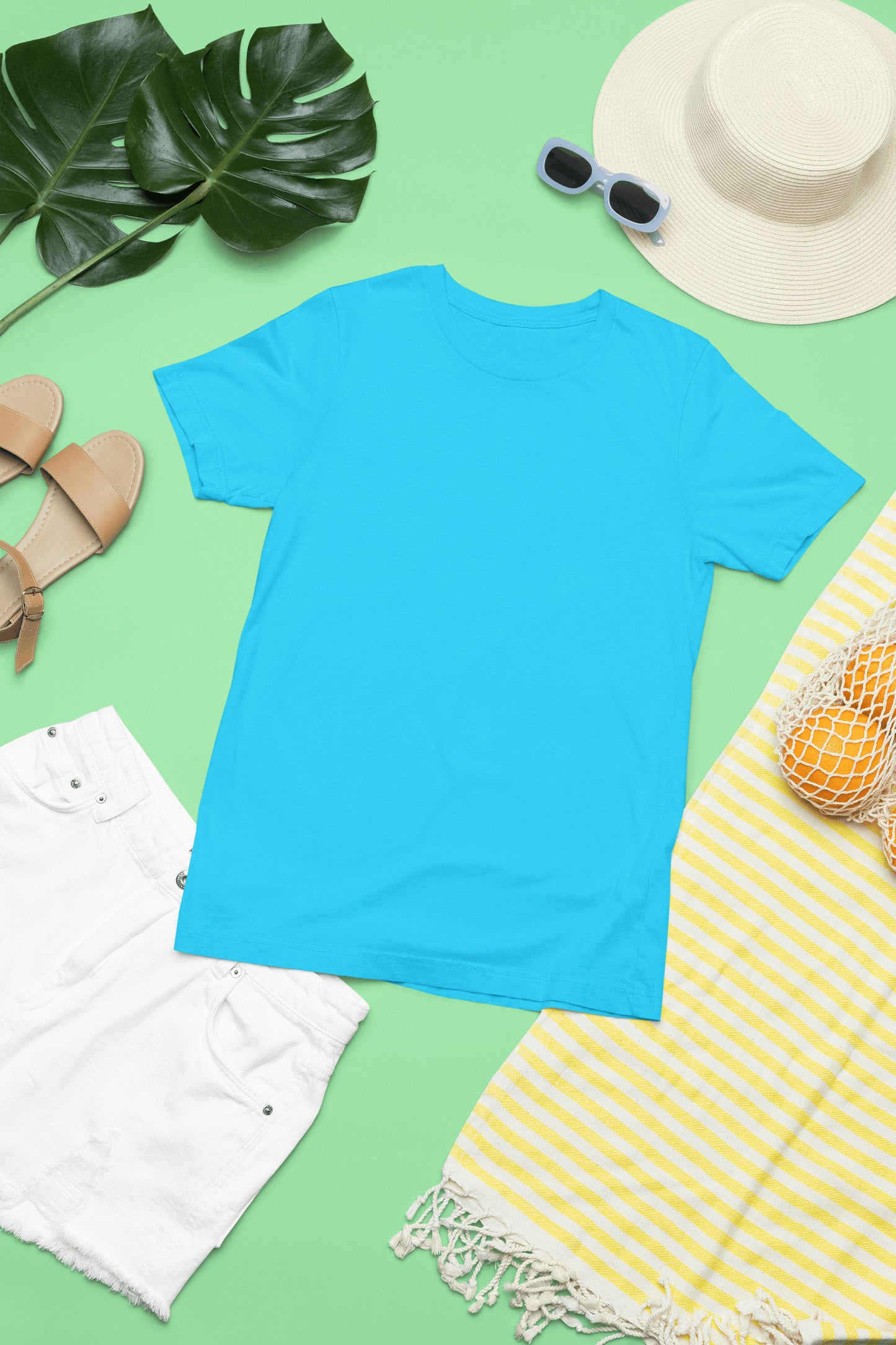 Women's Classic Fit T-Shirt - Sky Blue | The OddBall Wagon