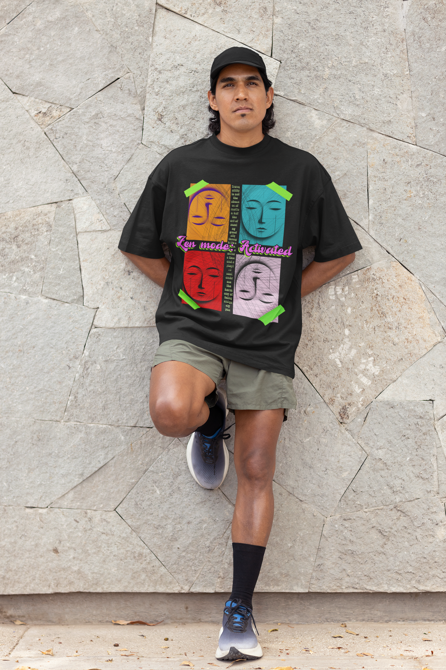 Zen Mode Oversized T-Shirt | The OddBall Wagon