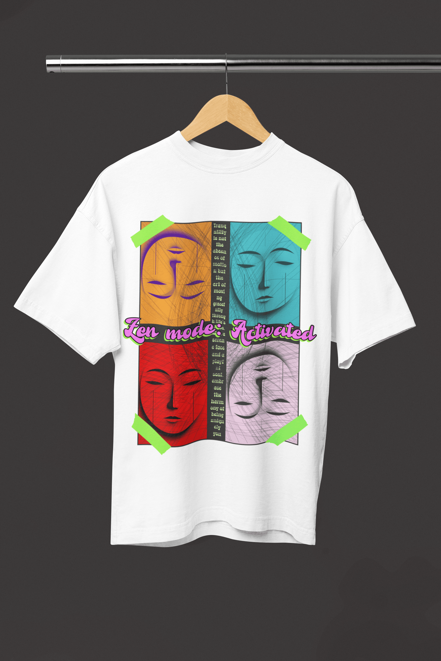 Zen Mode Oversized T-Shirt | The OddBall Wagon