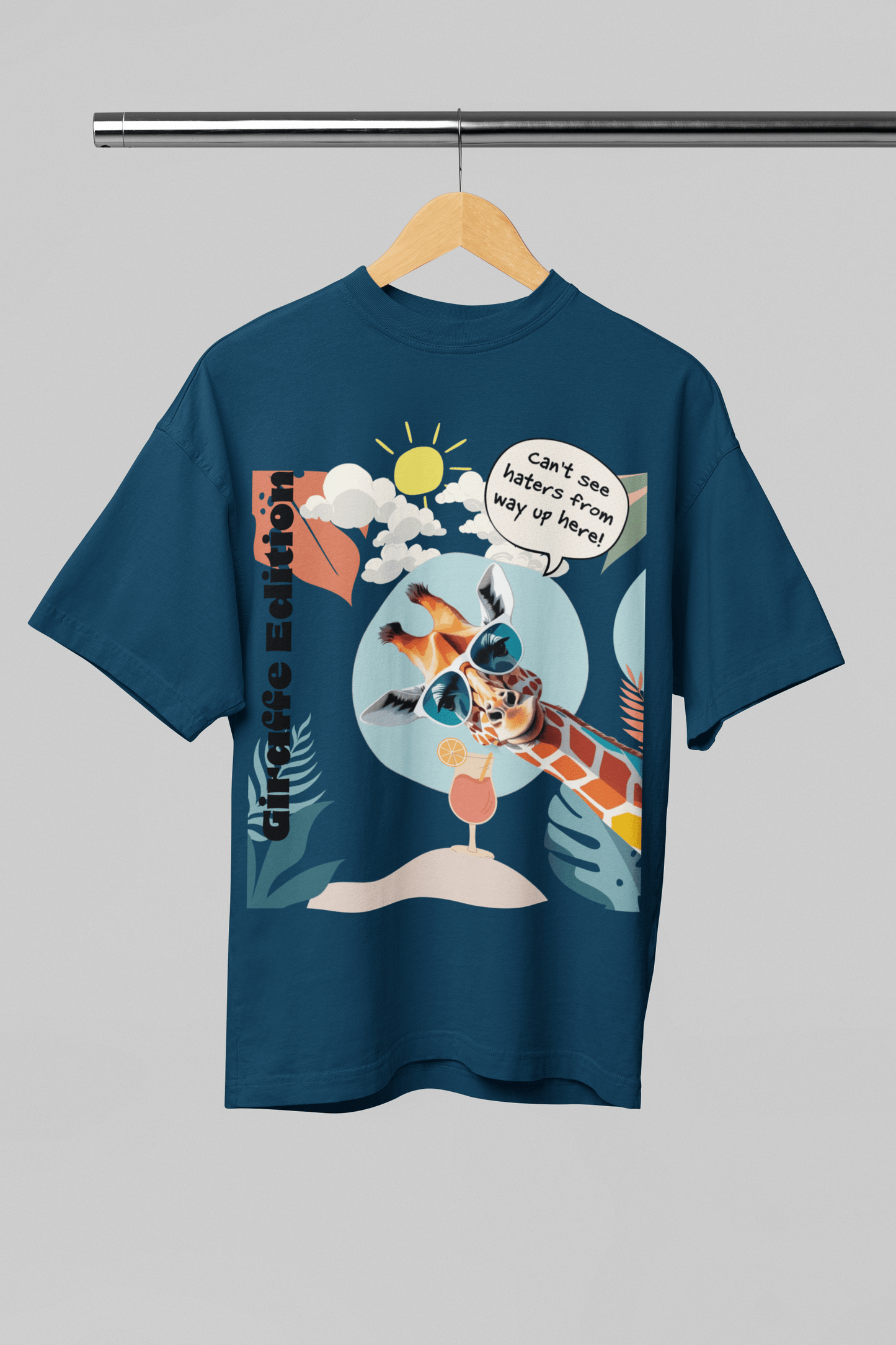 Giraffe Edition Oversized T-Shirt | The OddBall Wagon