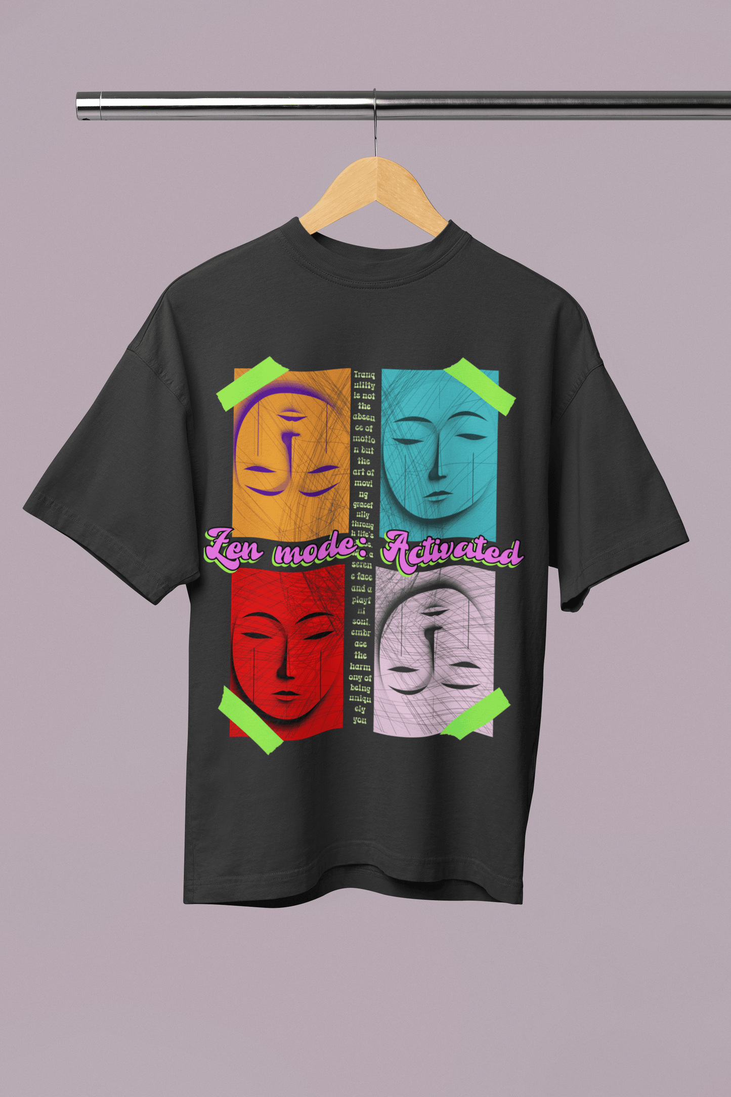 Zen Mode Oversized T-Shirt | The OddBall Wagon