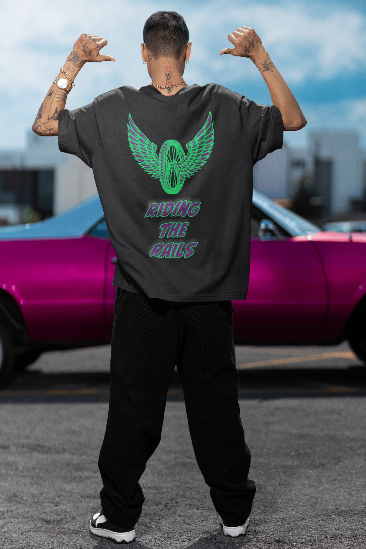 Silent Rebellion Oversized T-Shirt | The OddBall Wagon