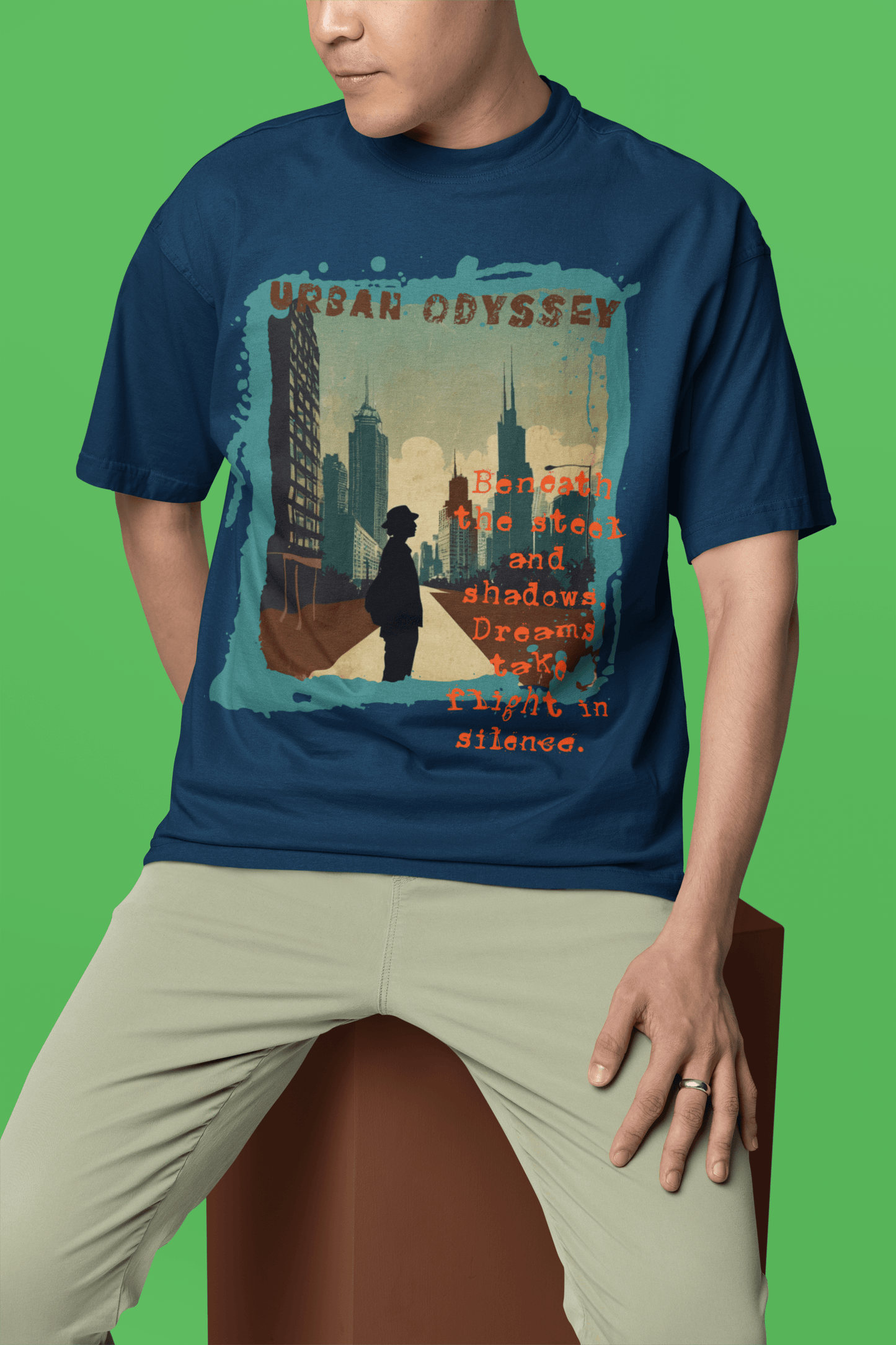 Urban Odyssey Oversized T-Shirt | The OddBall Wagon