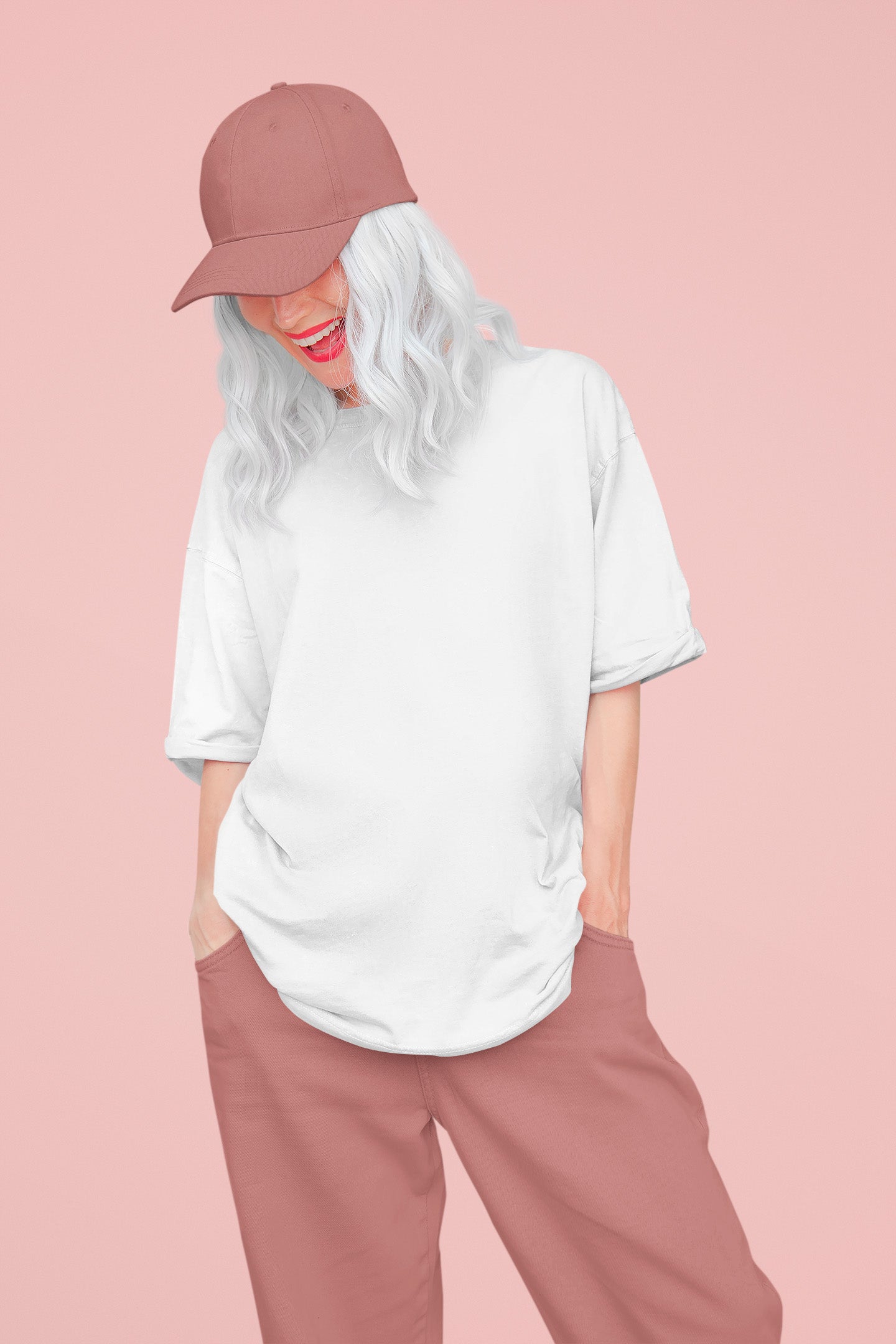 Women’s Oversized T-Shirt – White