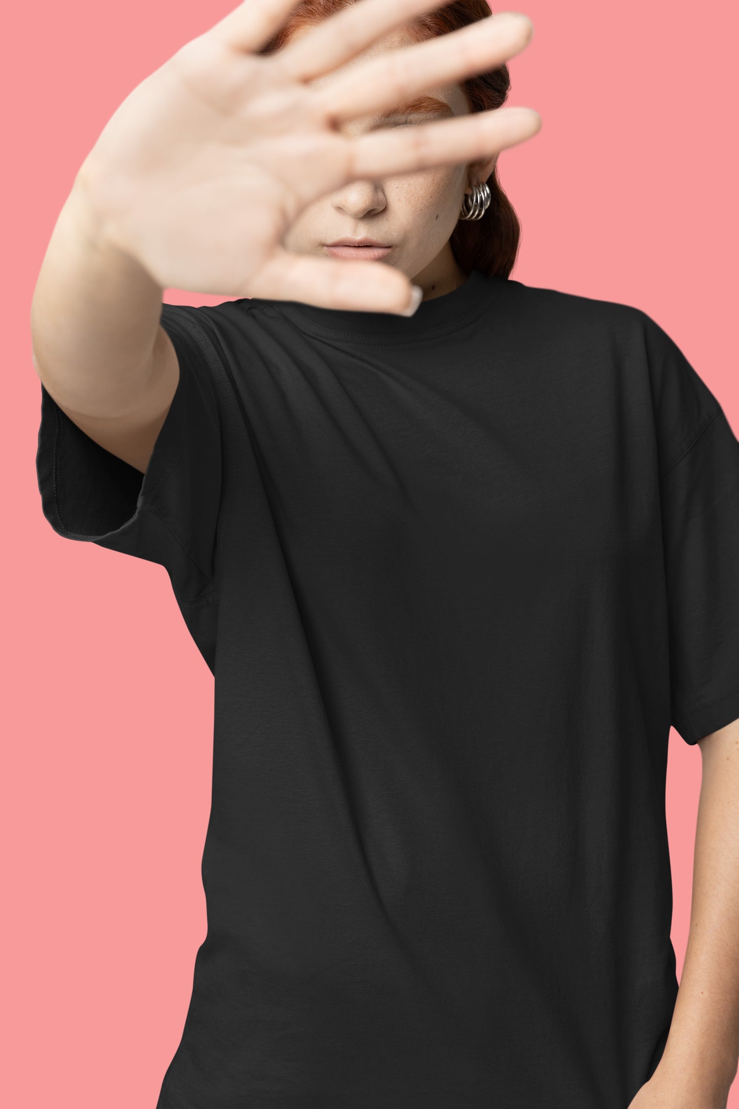 Women’s Oversized T-Shirt – Black