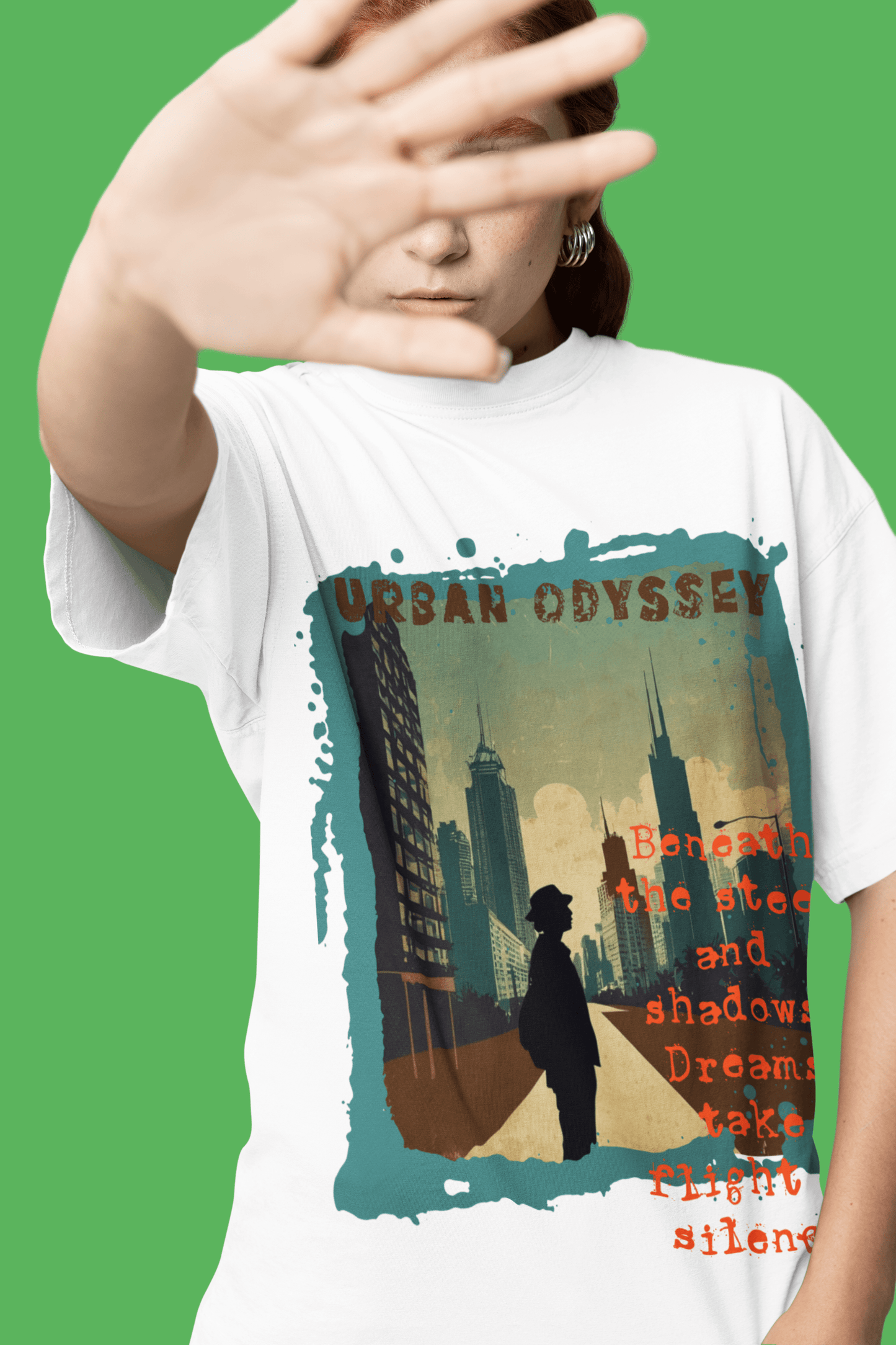 Urban Odyssey Oversized T-Shirt | The OddBall Wagon