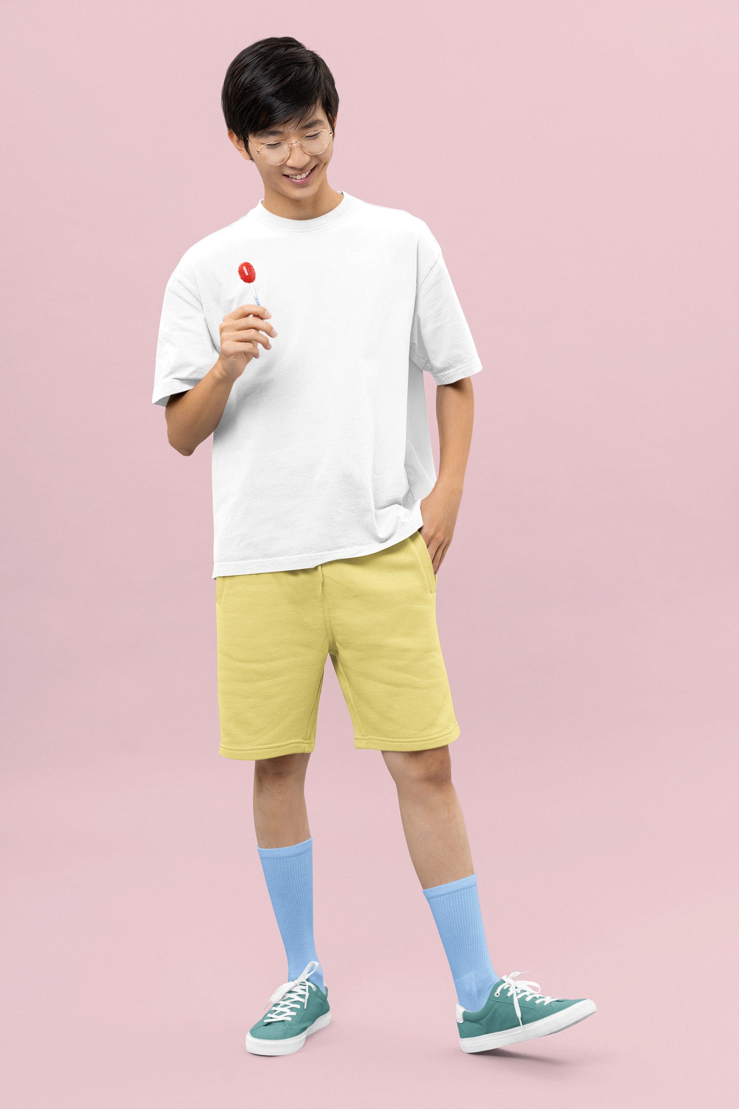 Men’s Oversized T-Shirt – White