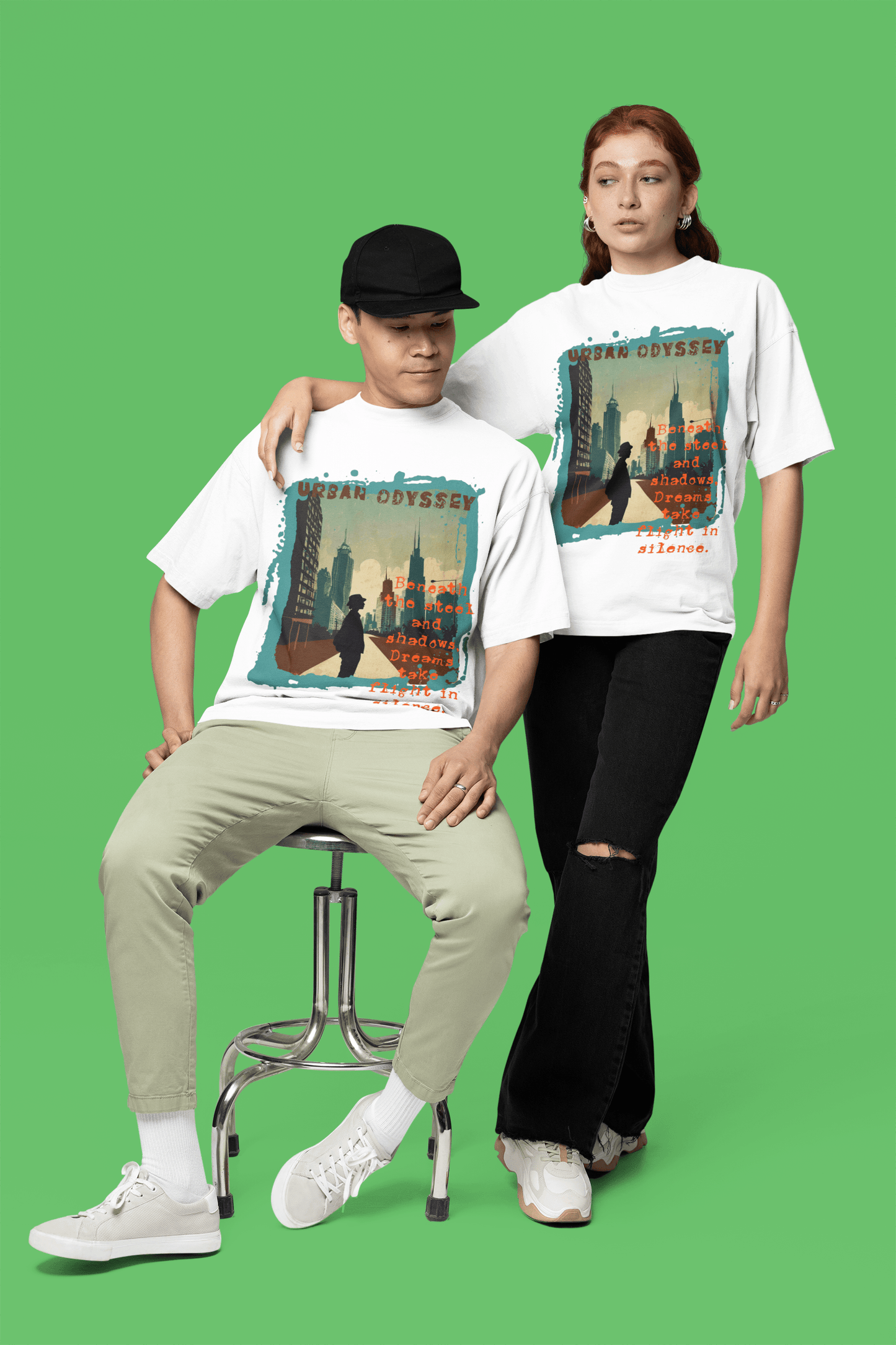 Urban Odyssey Oversized T-Shirt | The OddBall Wagon