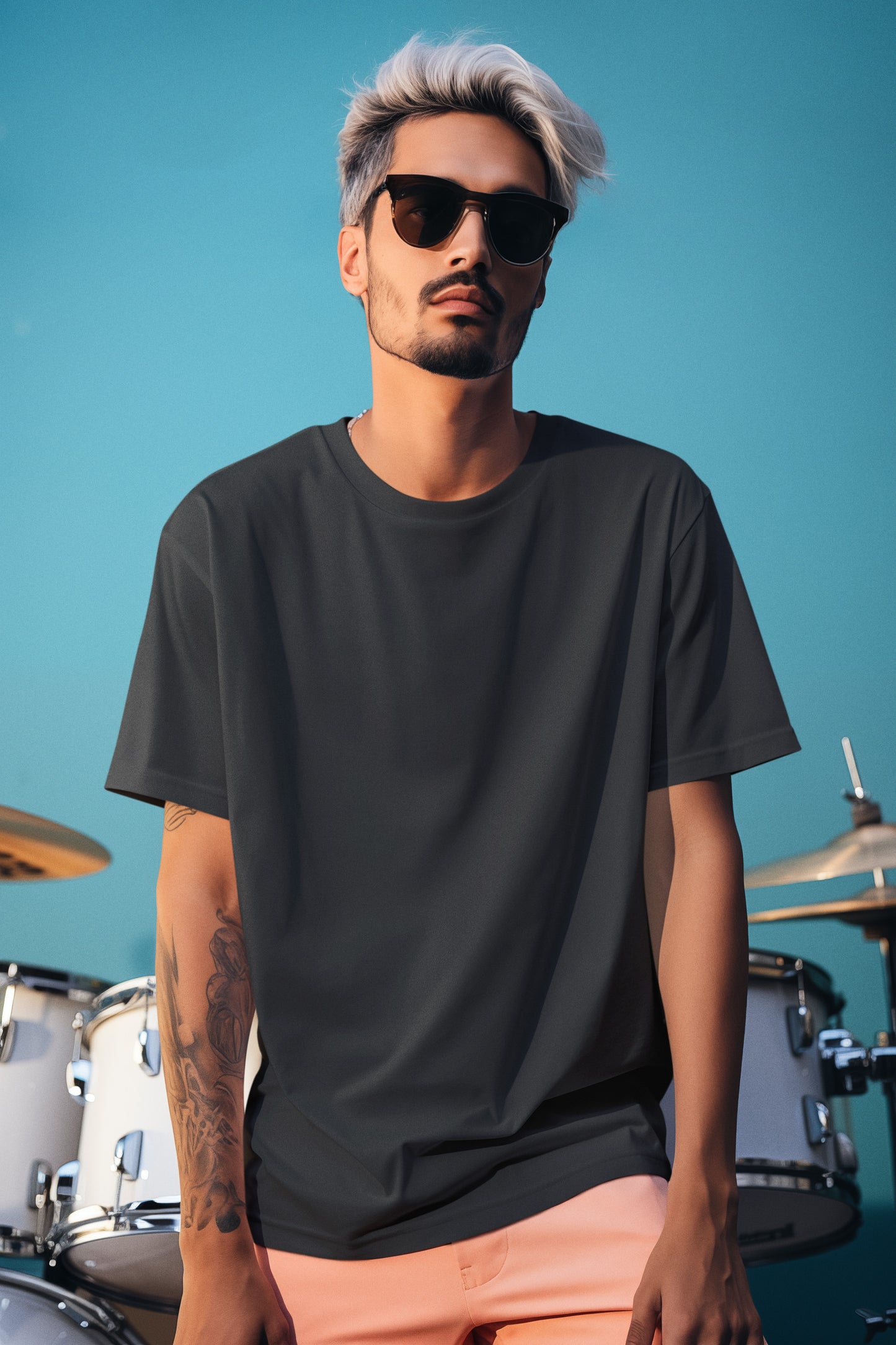 Men’s Oversized T-Shirt – Black